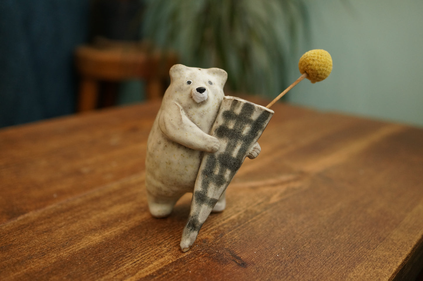 Standing Bear Vase