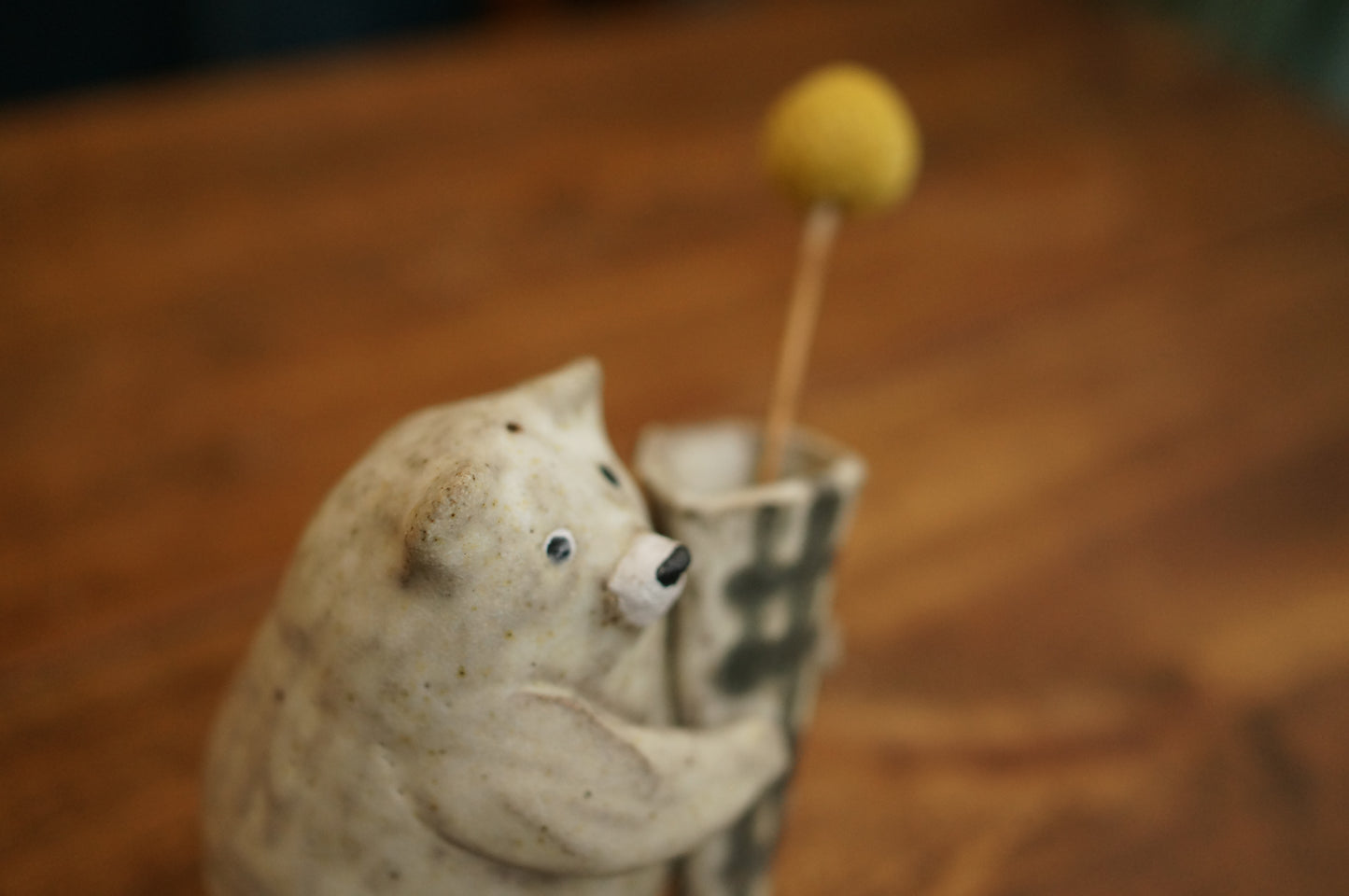 Standing Bear Vase