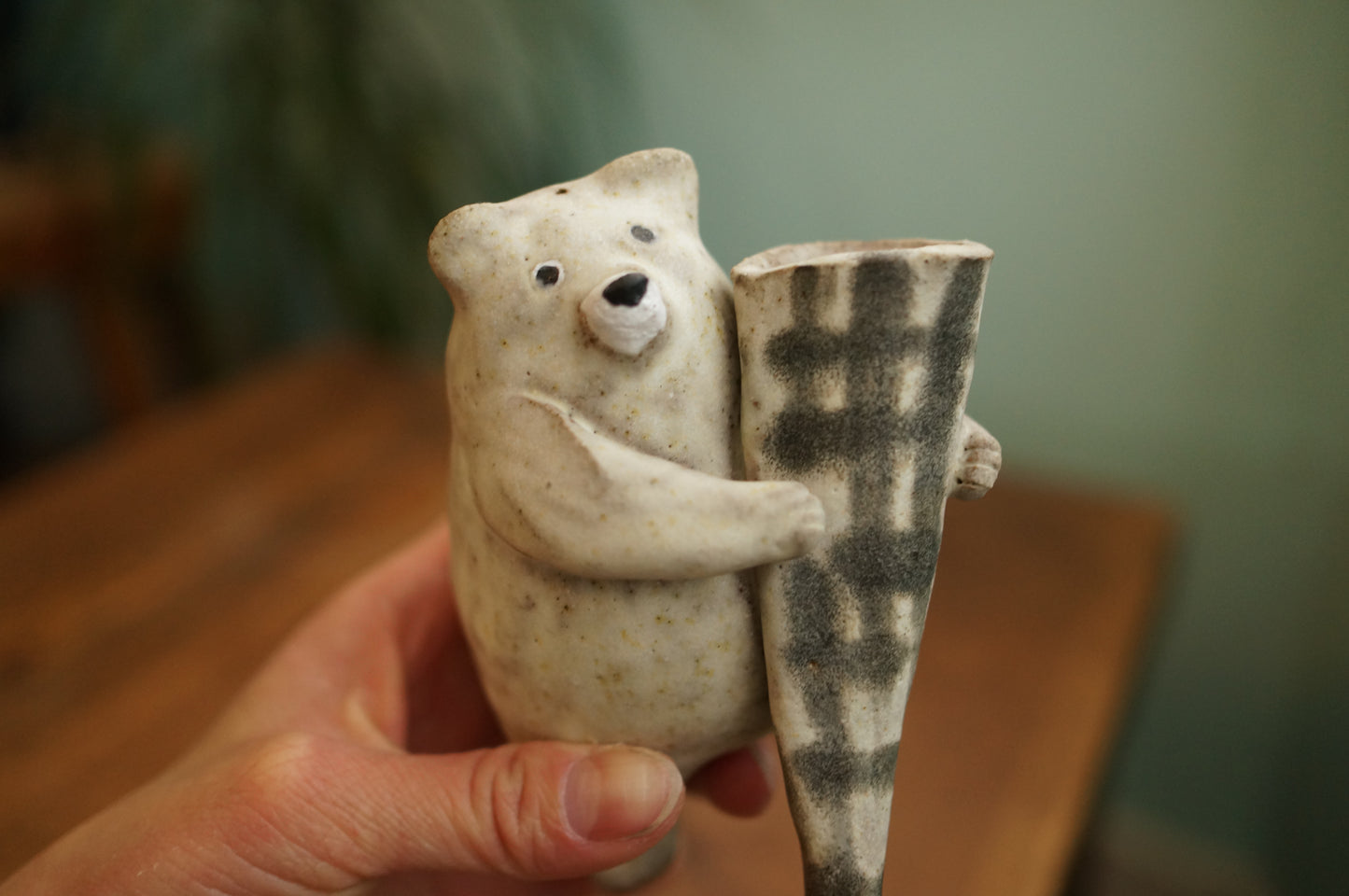 Standing Bear Vase