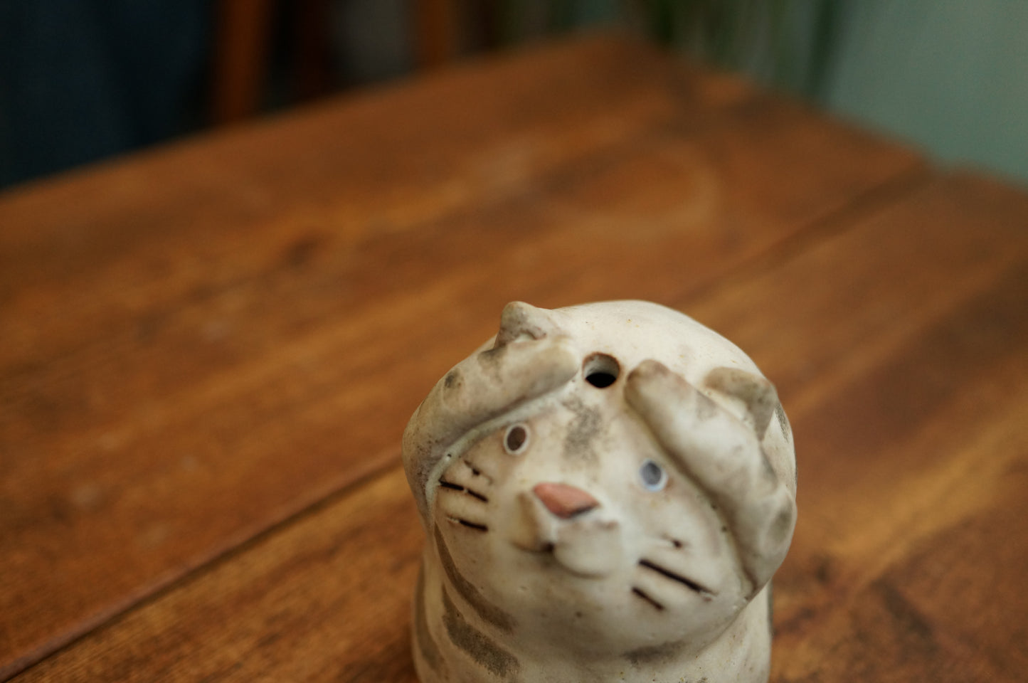 White Tiger Vase