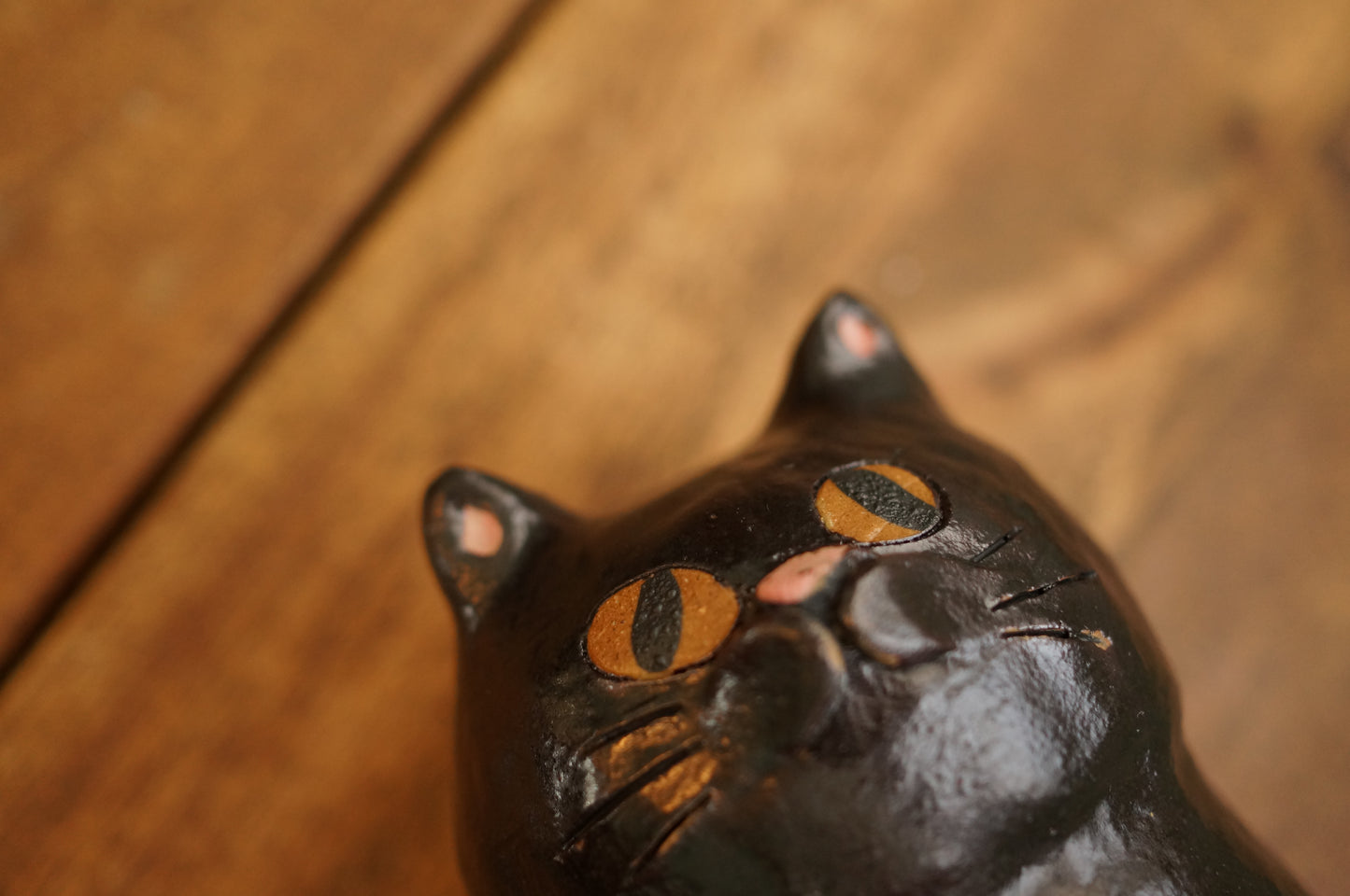 Black Cat Vase