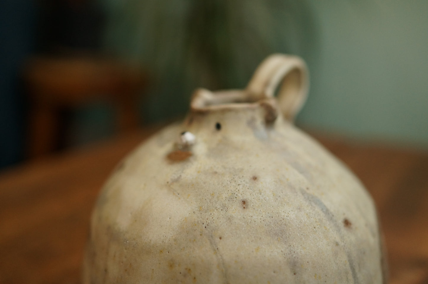 White Bear Vase