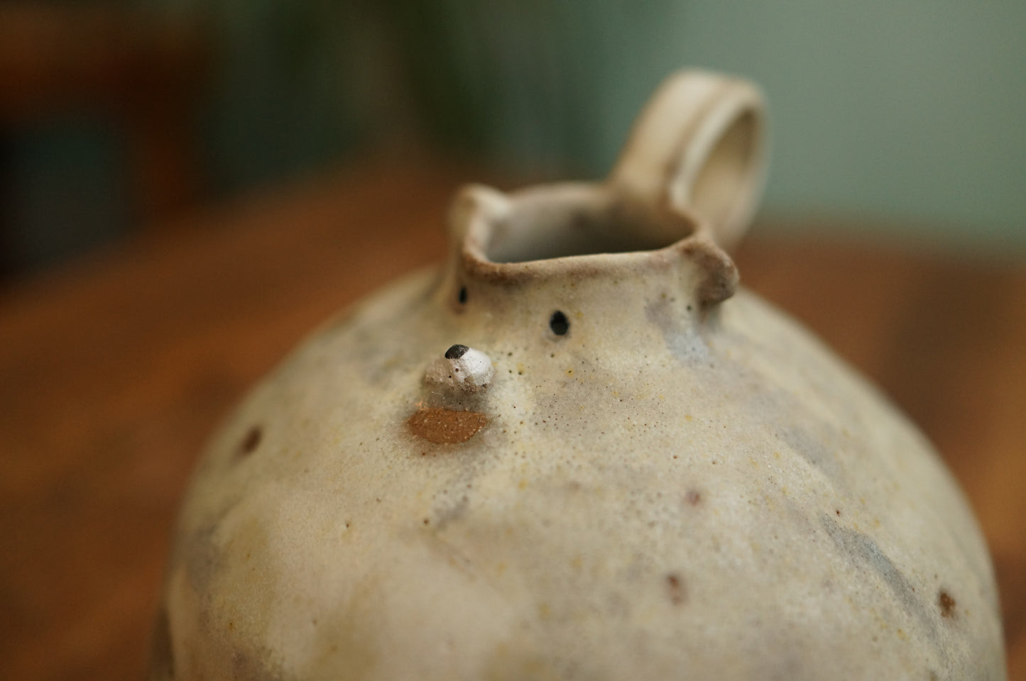 White Bear Vase