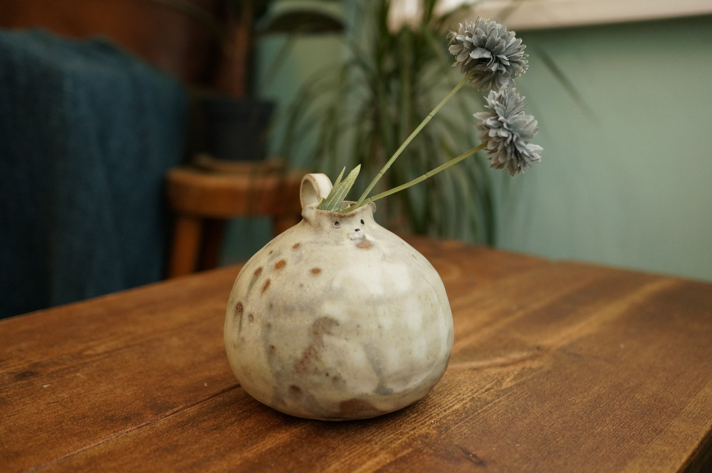 White Bear Vase
