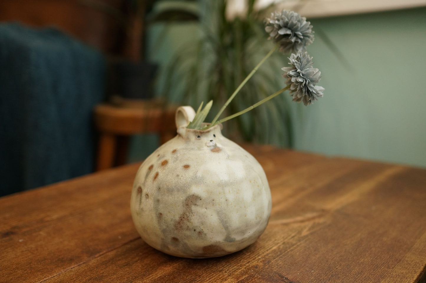 White Bear Vase