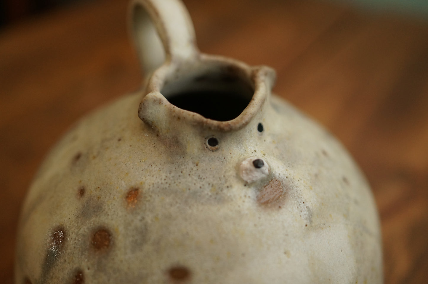 White Bear Vase