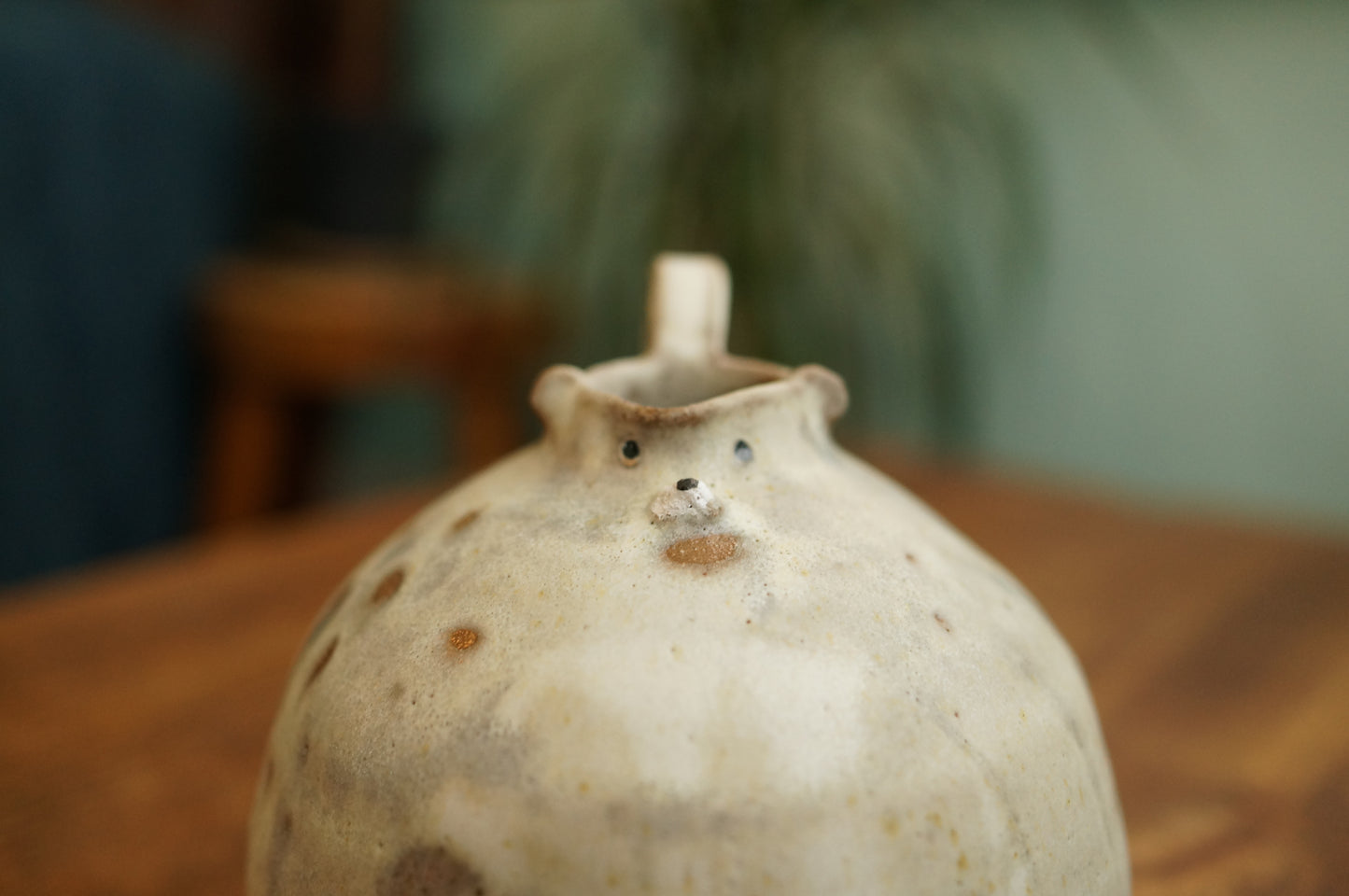 White Bear Vase