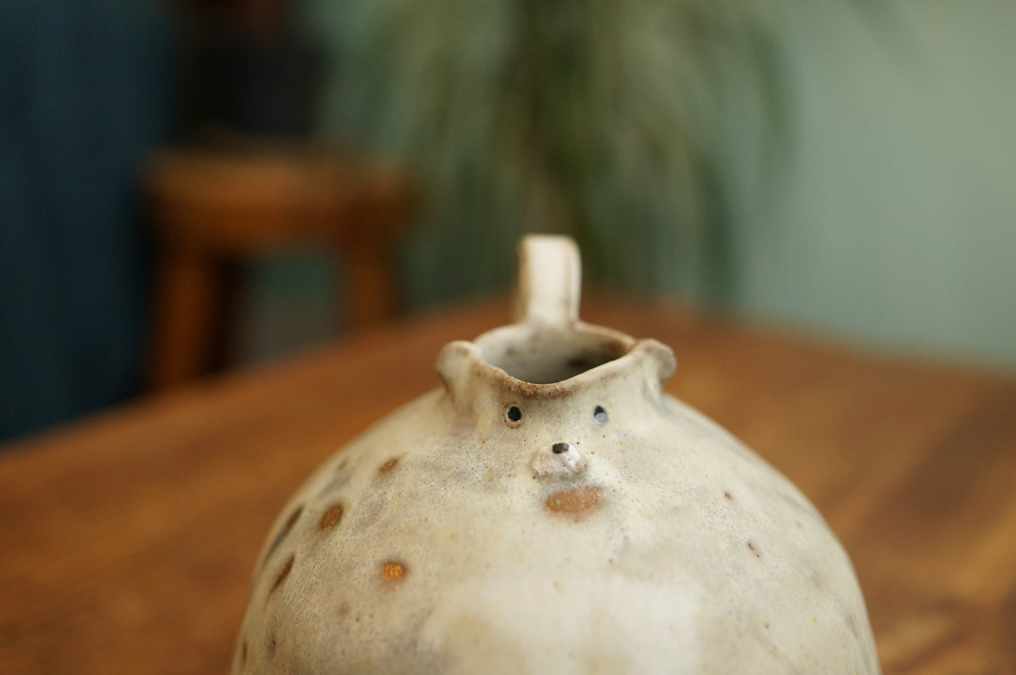 White Bear Vase