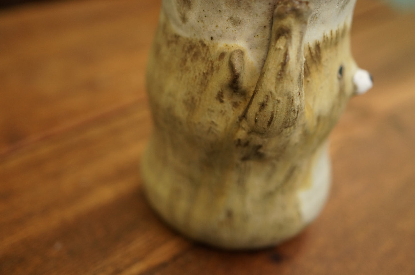 Matt Brown Bear Vase