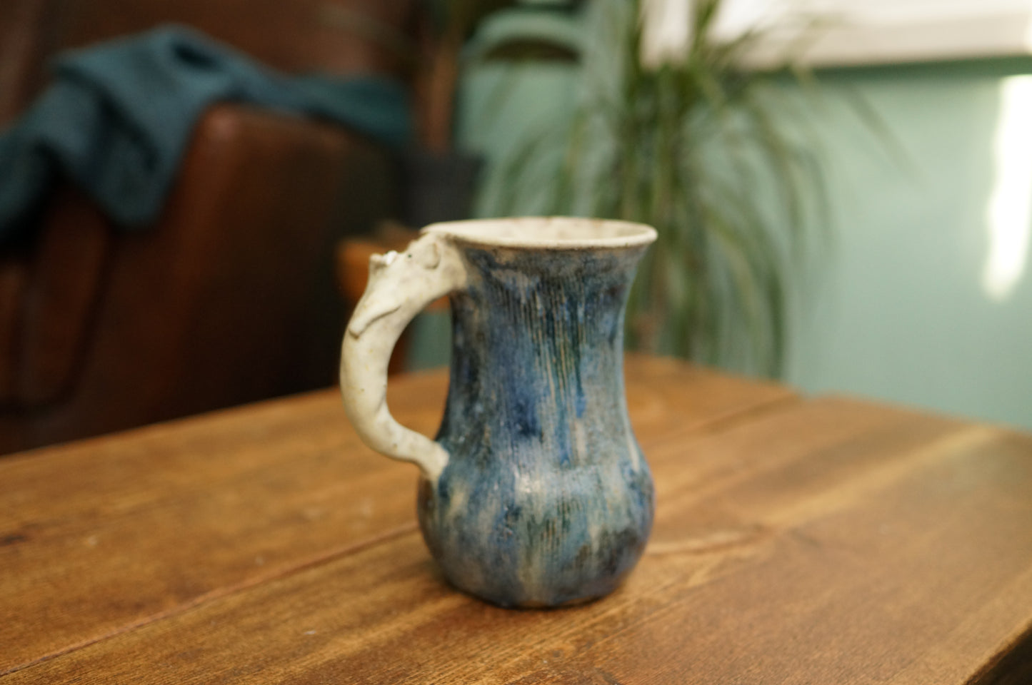 Galaxy Blue Bear Vase