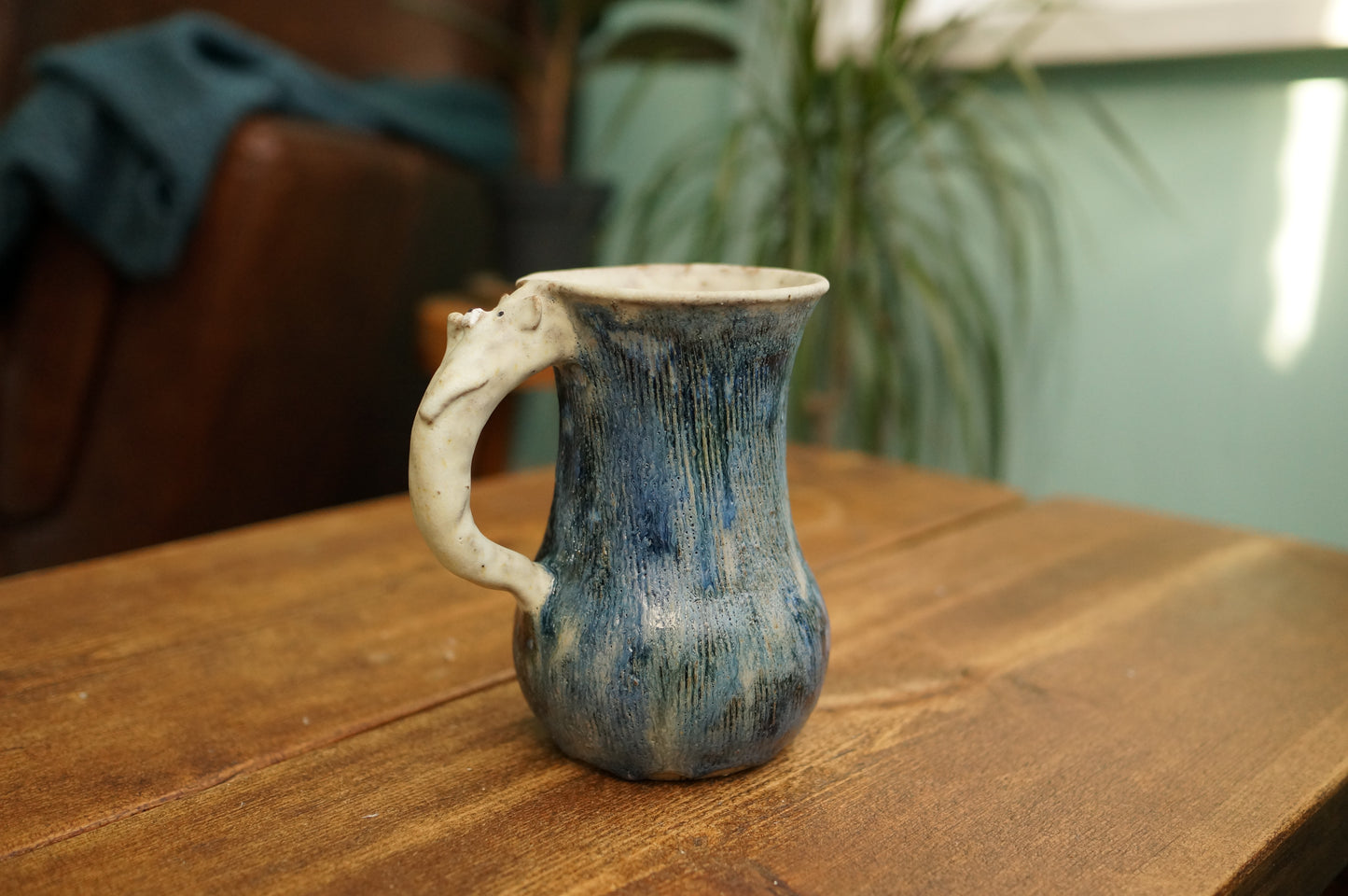 Galaxy Blue Bear Vase