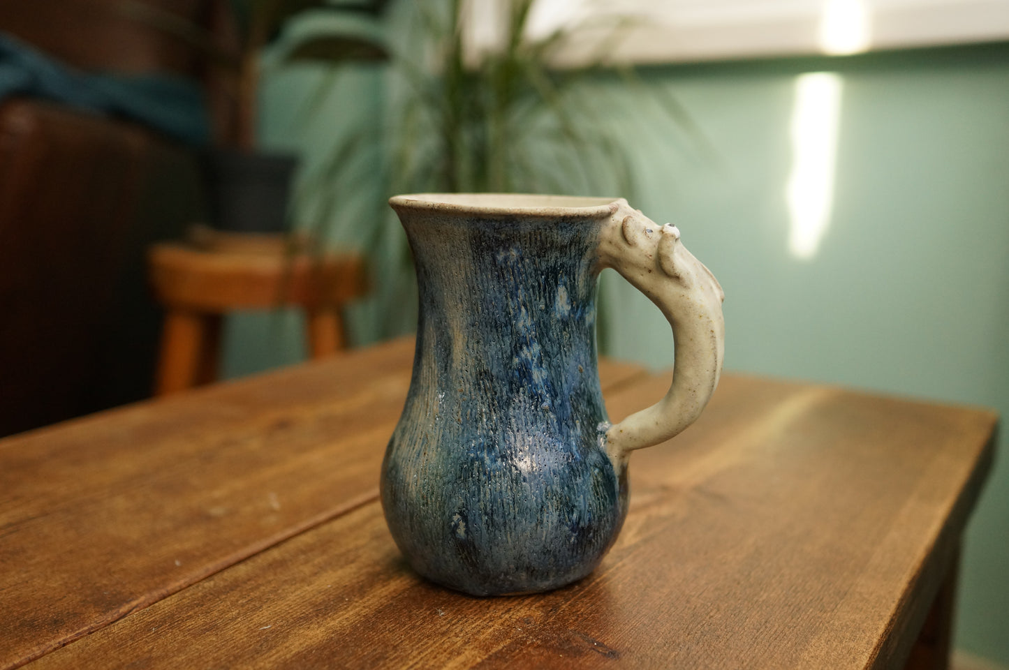 Galaxy Blue Bear Vase