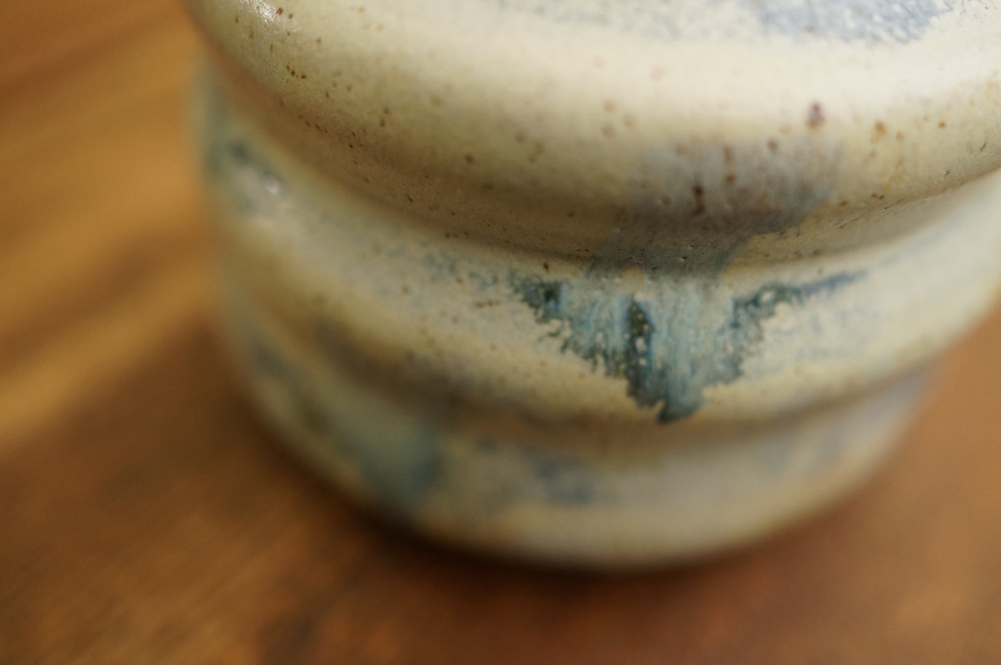 White Caterpillar Jug Vase