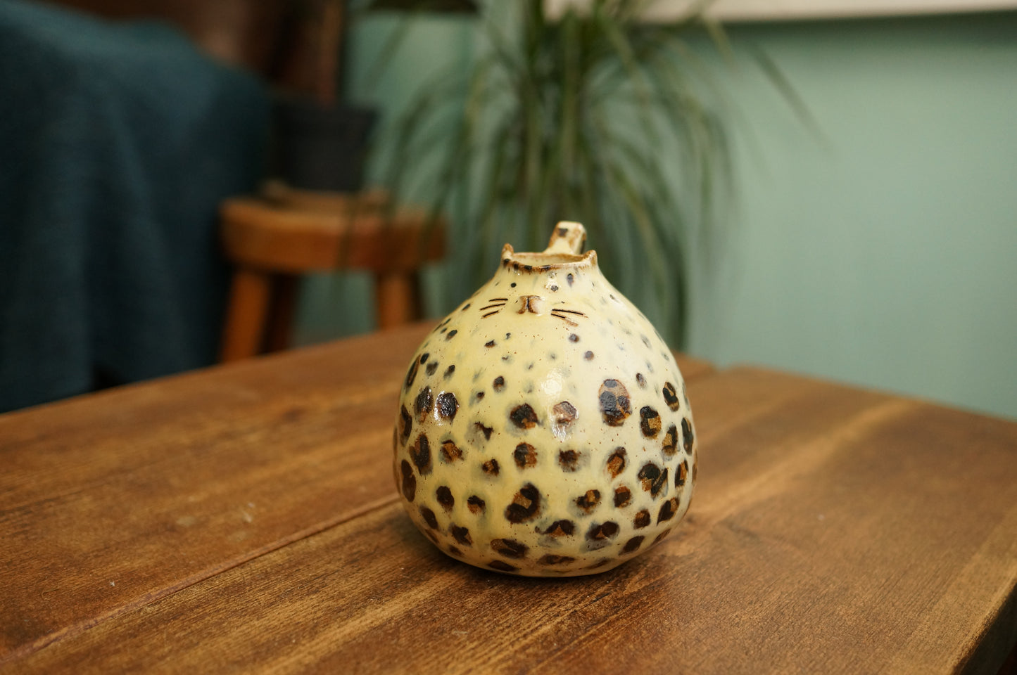 Leopard Vase