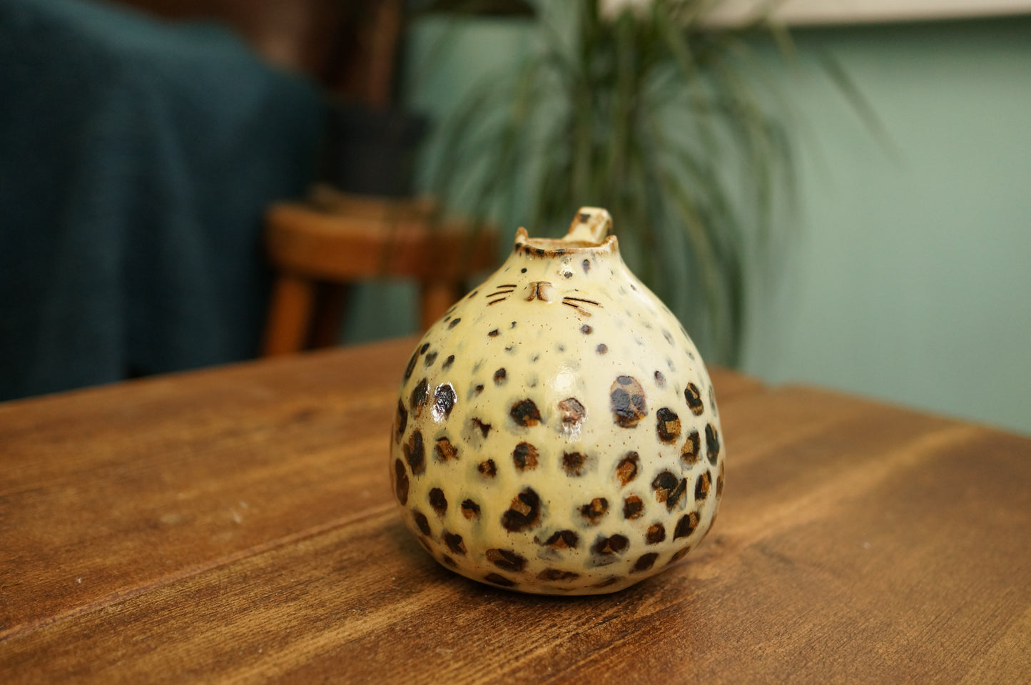 Leopard Vase