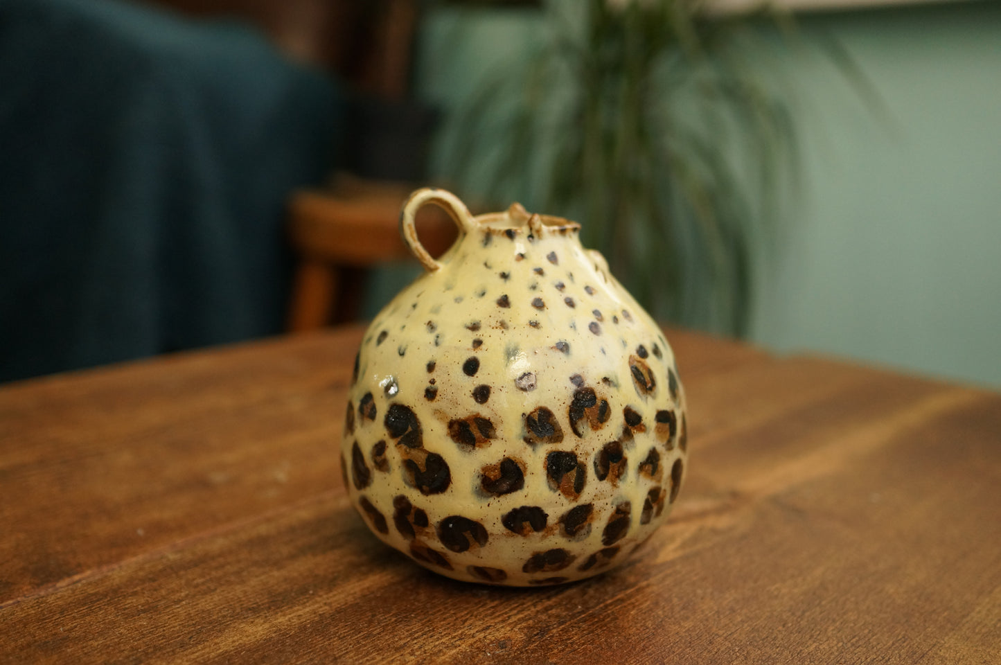 Leopard Vase