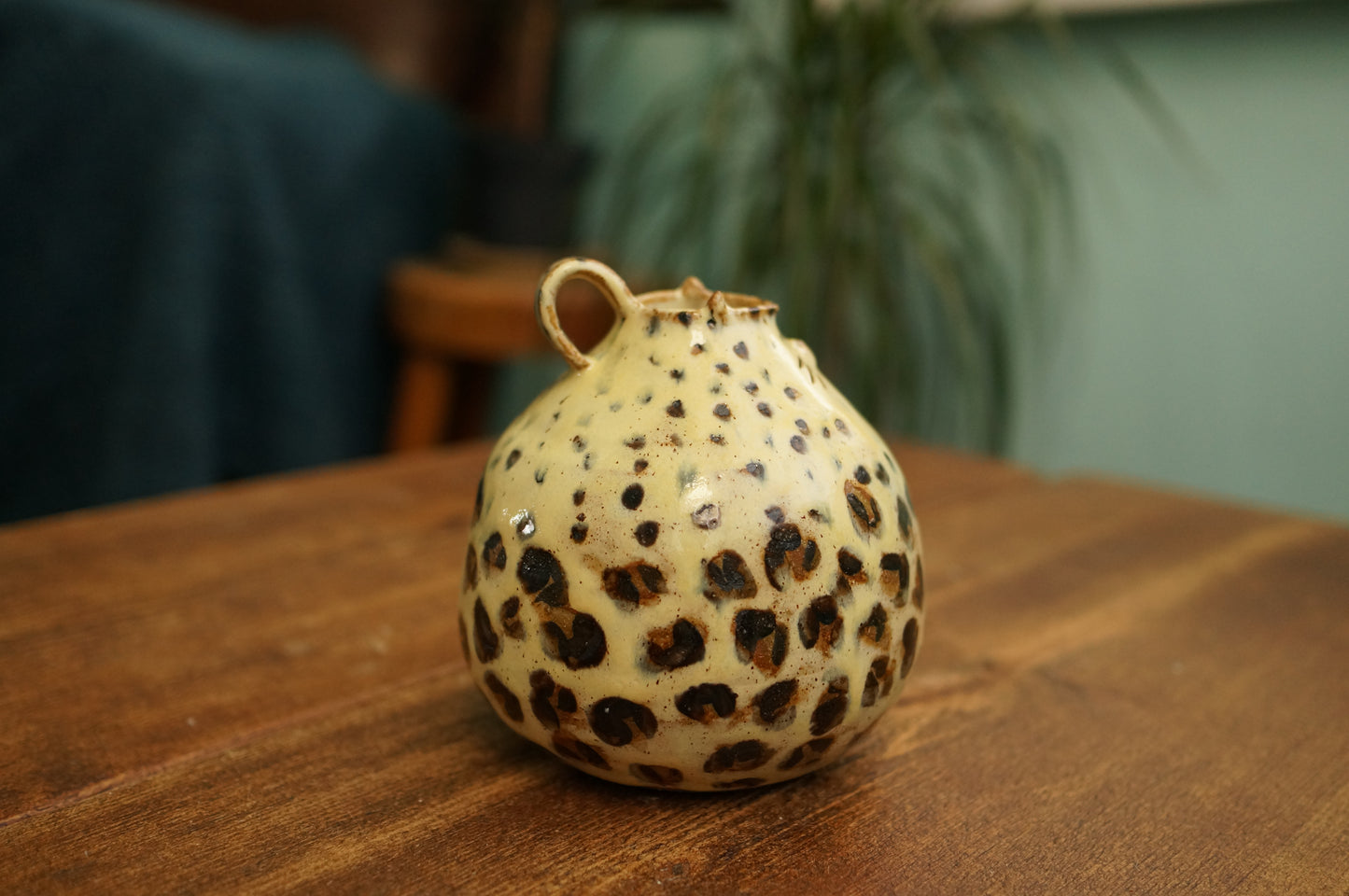 Leopard Vase