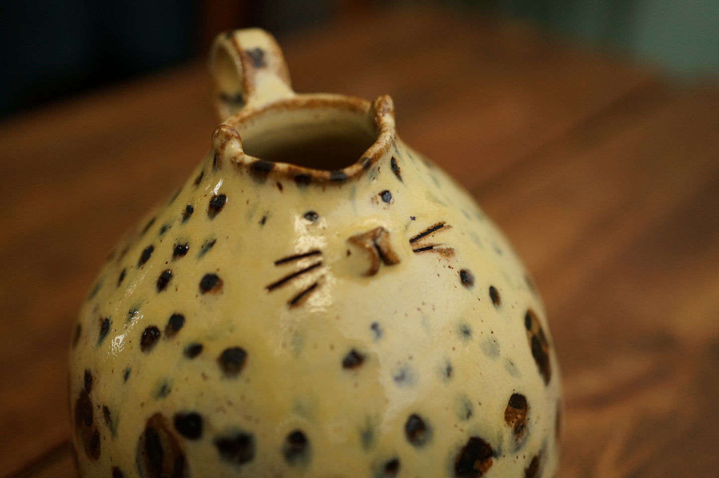 Leopard Vase