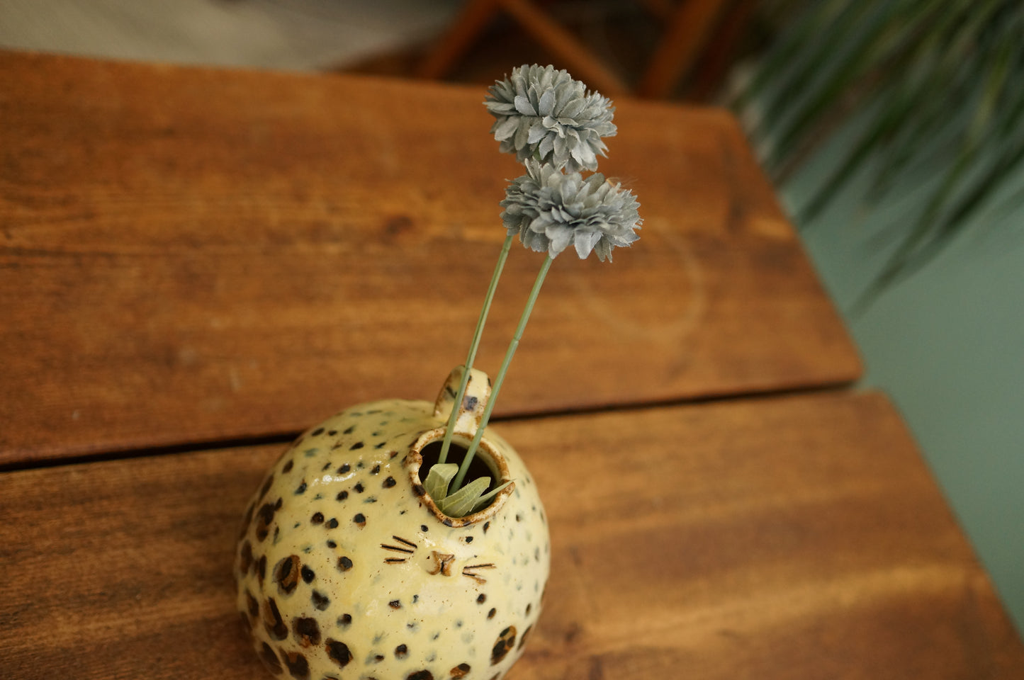 Leopard Vase