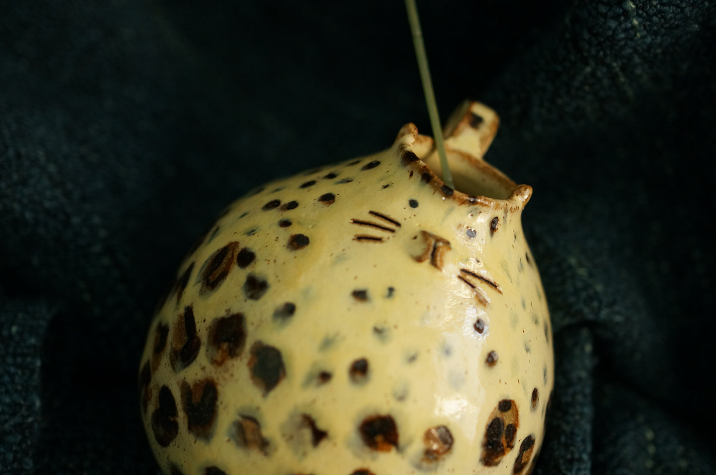 Leopard Vase