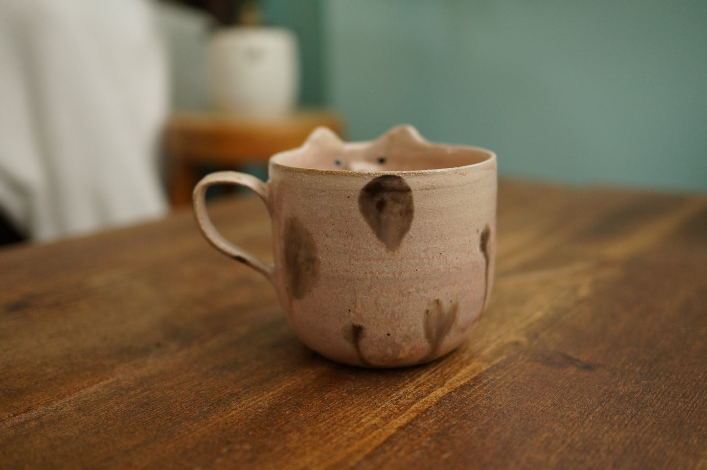Pink Bear Mug