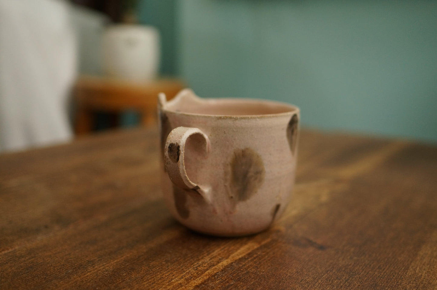 Pink Bear Mug
