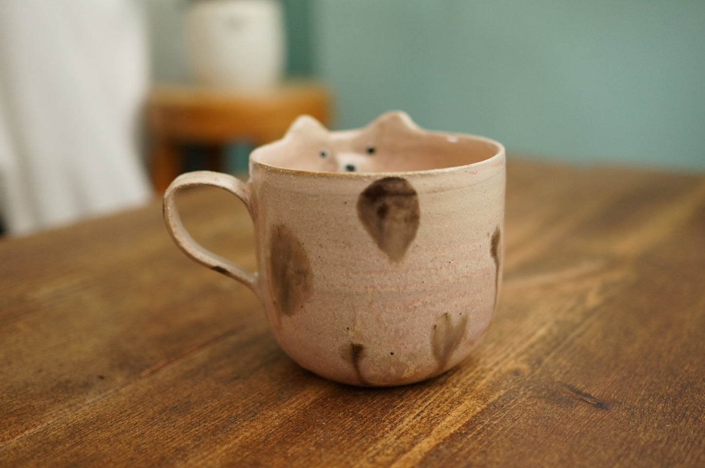 Pink Bear Mug