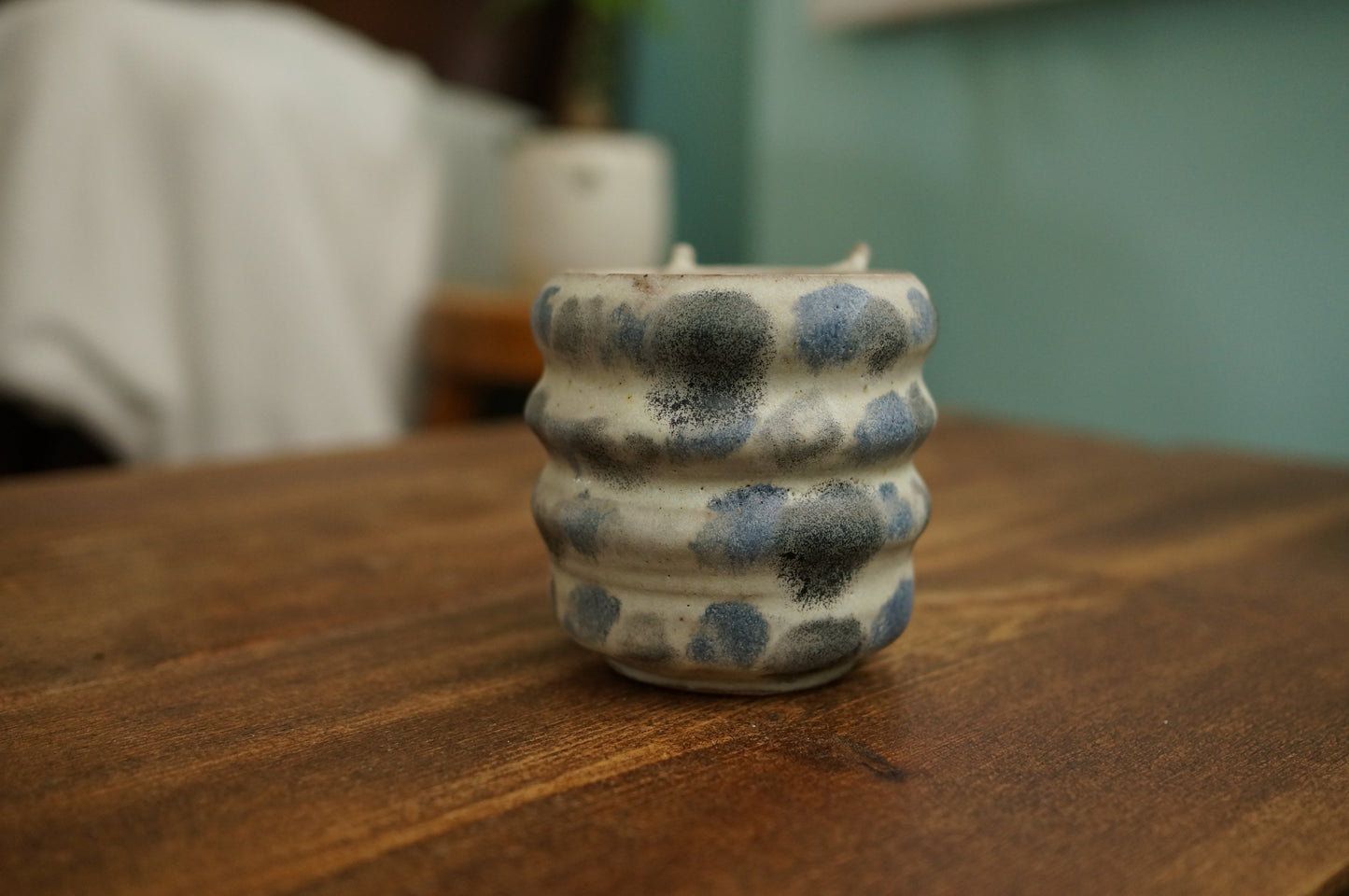White Caterpillar Mug