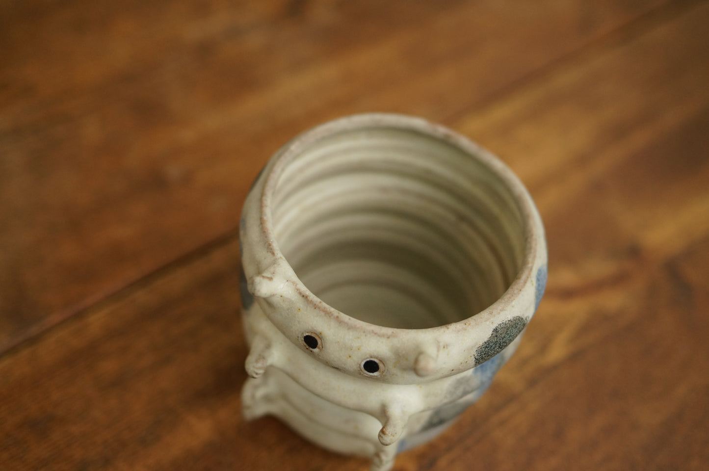White Caterpillar Mug