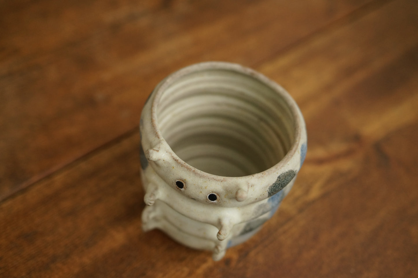 White Caterpillar Mug
