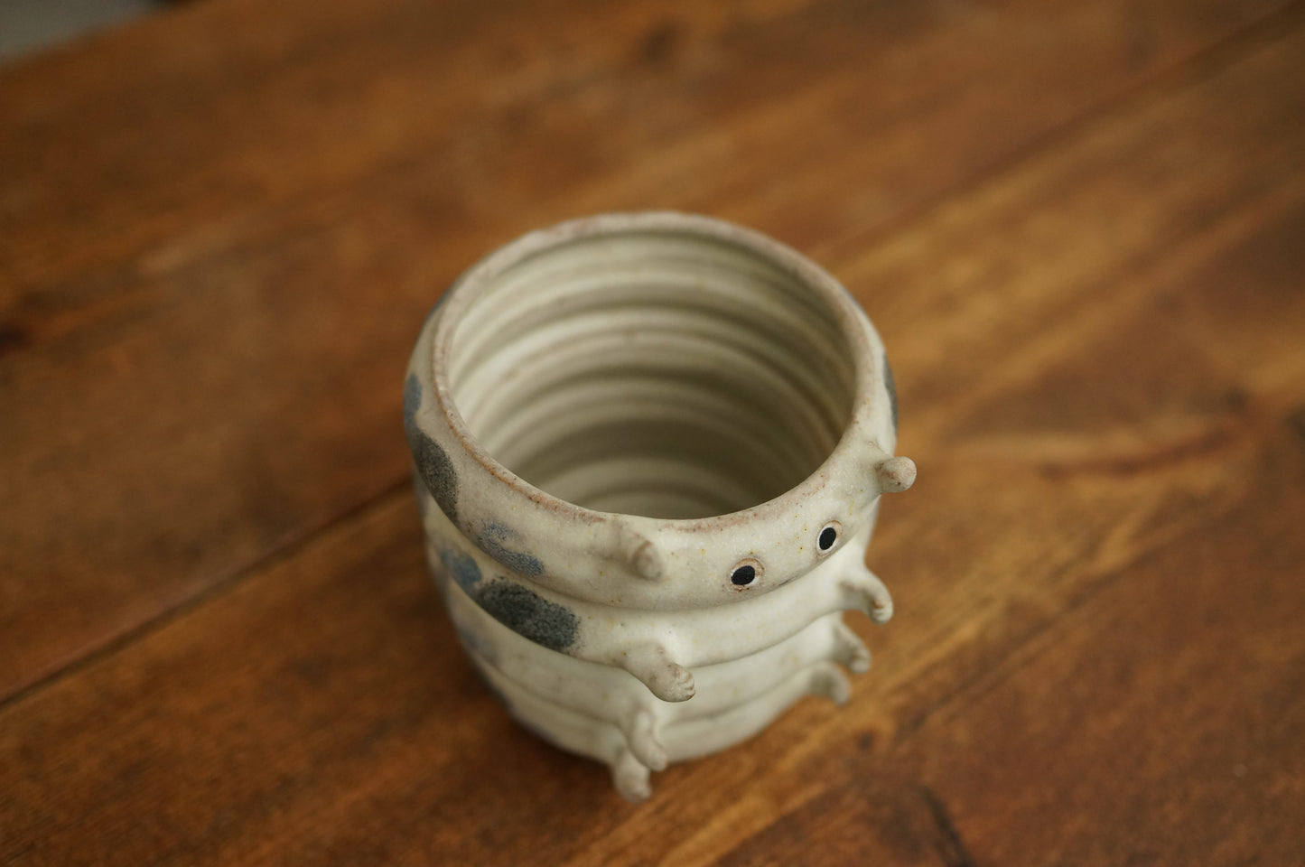White Caterpillar Mug
