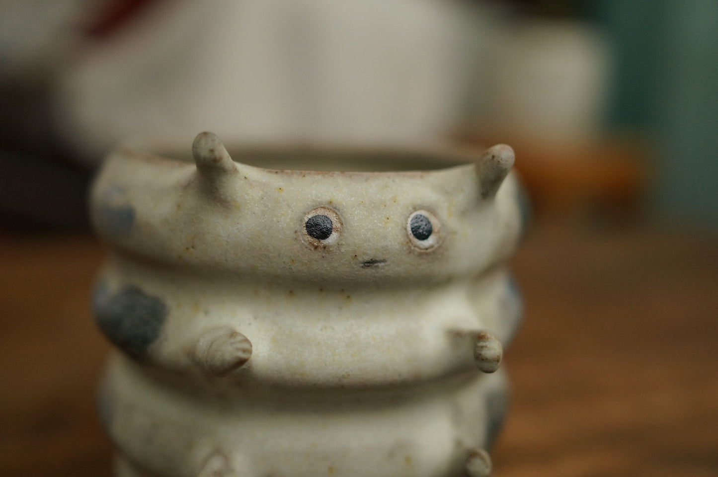 White Caterpillar Mug