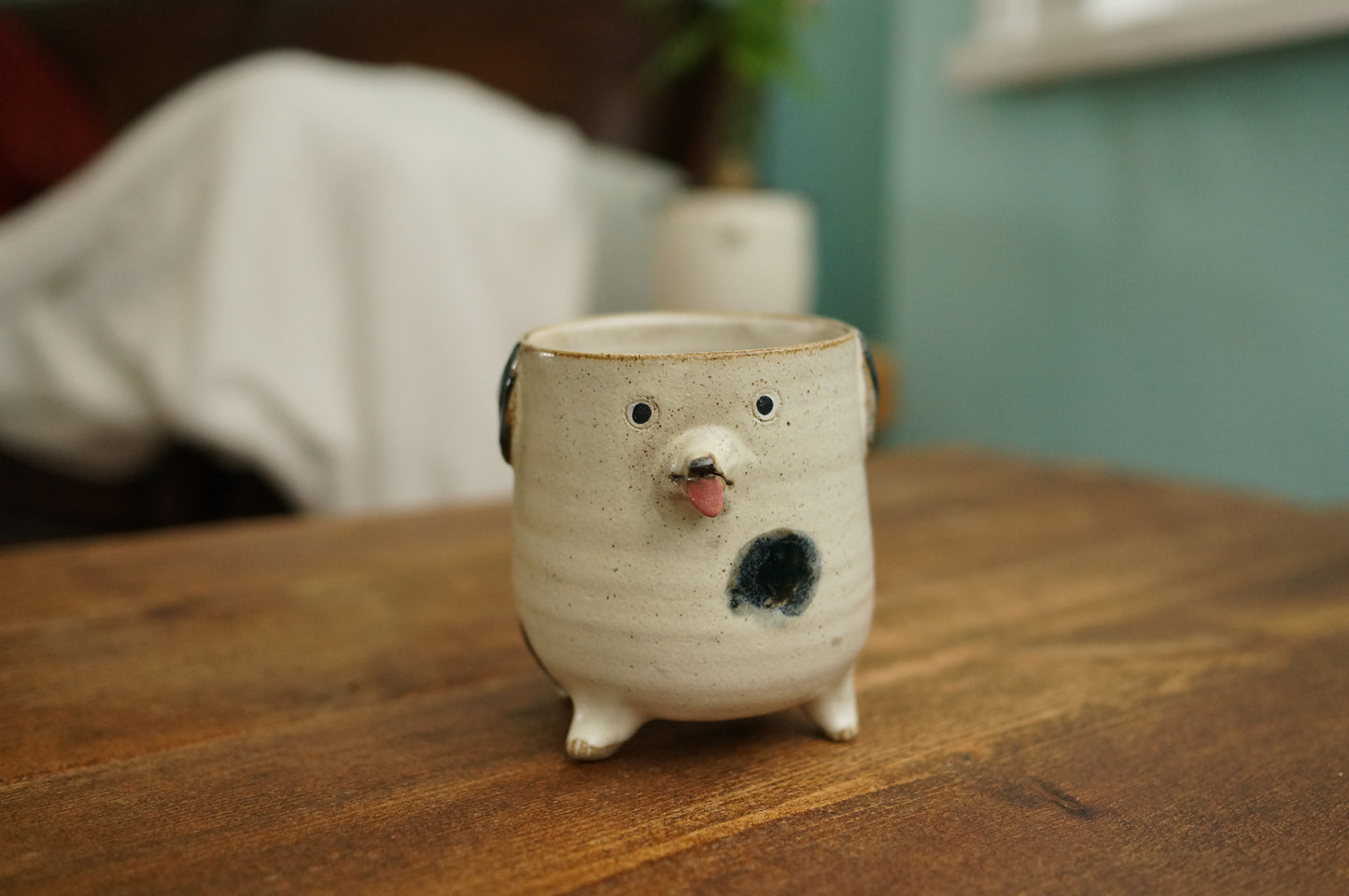 Four Legs Dalmatian Dog Cup