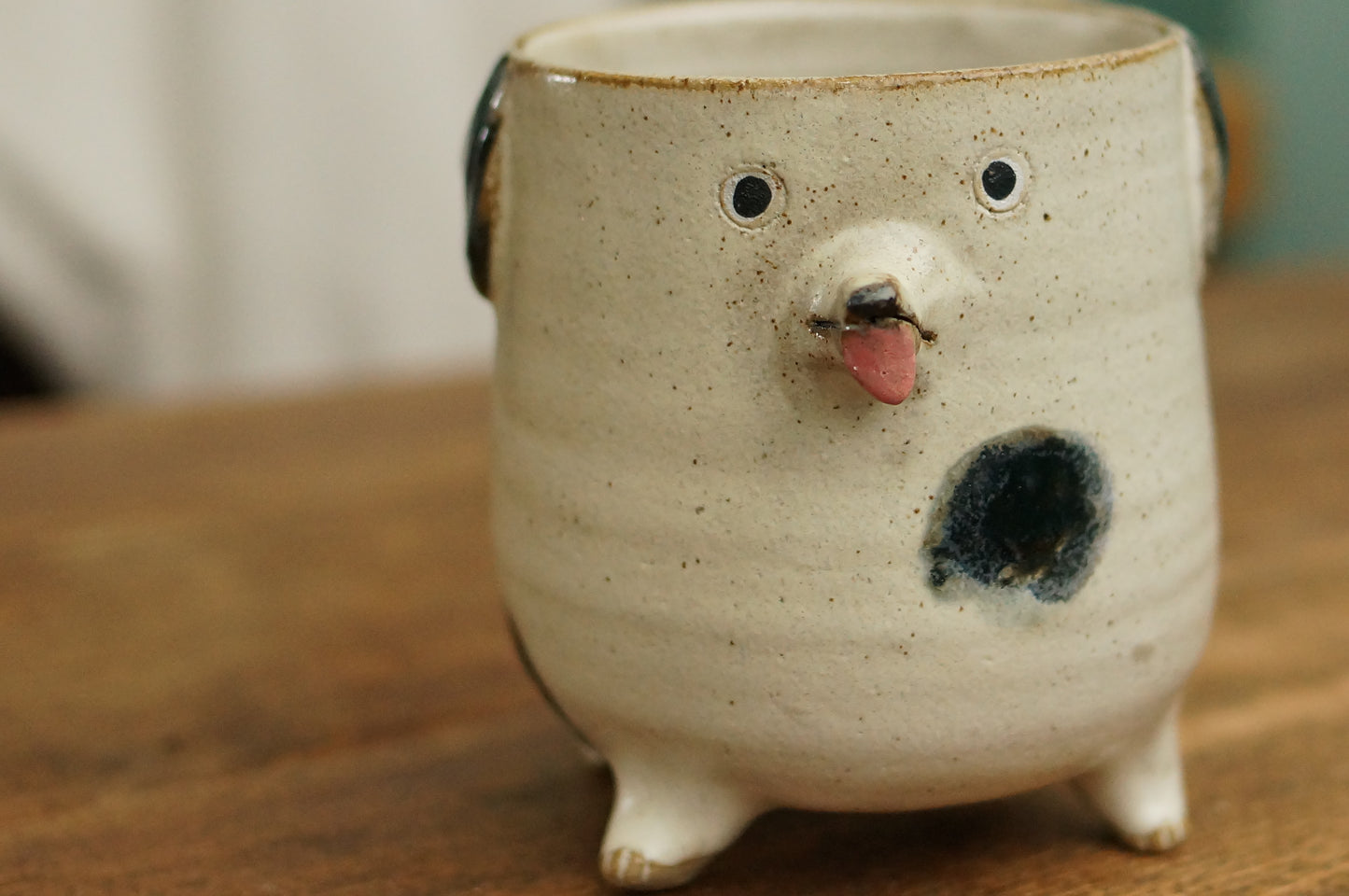 Four Legs Dalmatian Dog Cup
