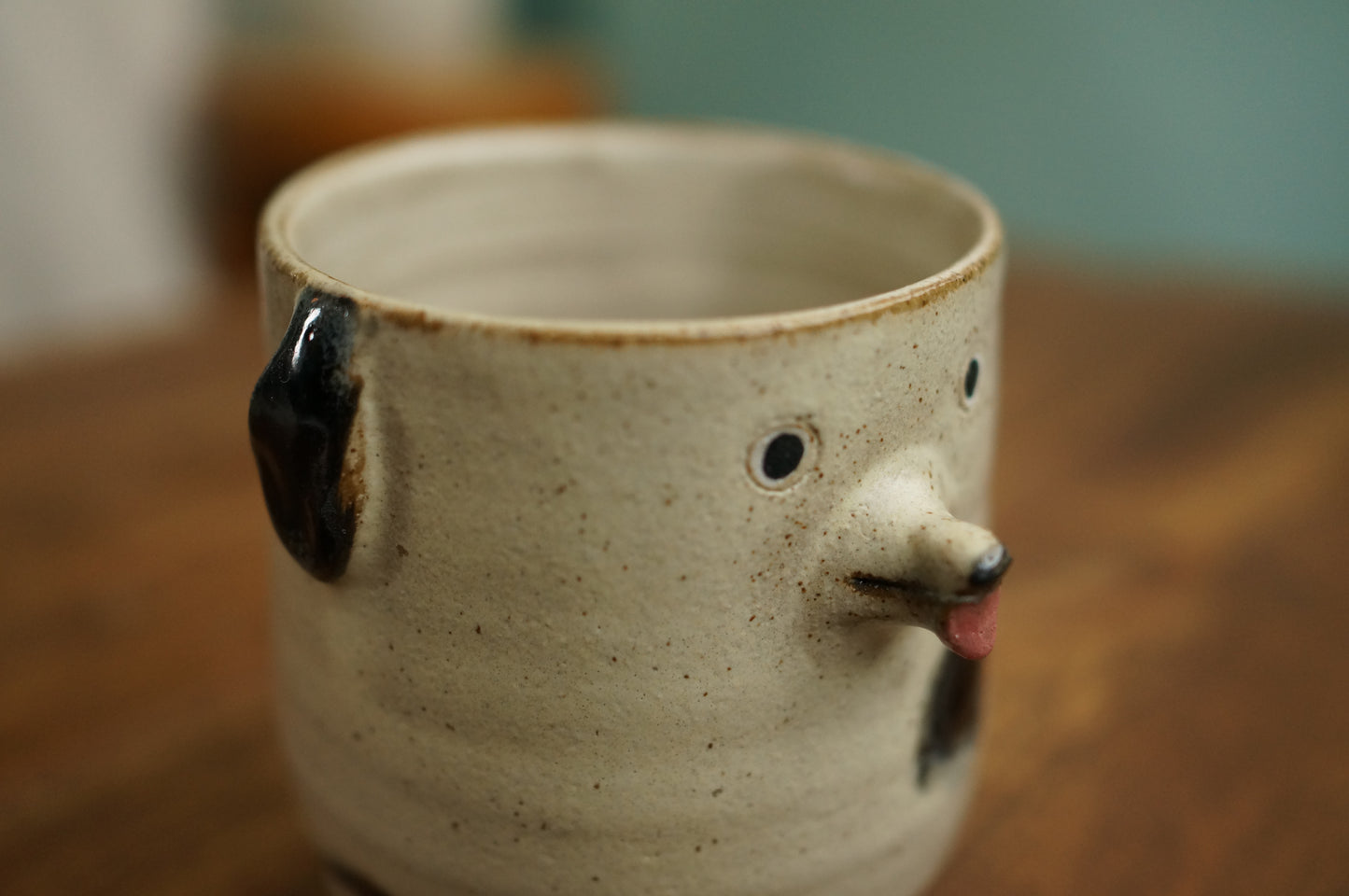 Four Legs Dalmatian Dog Cup