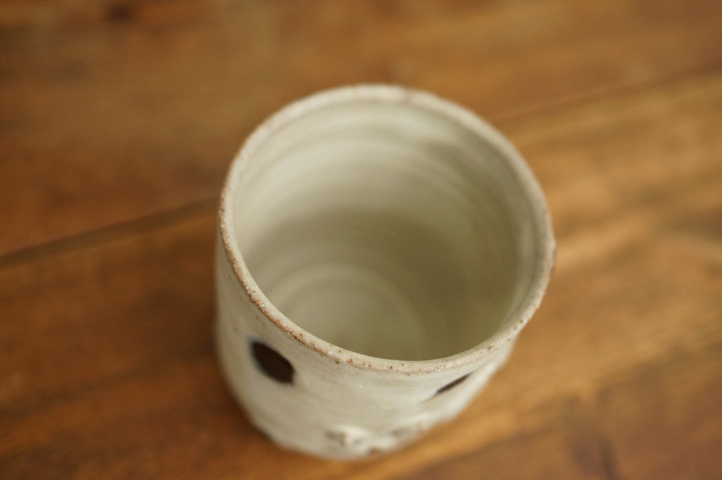Handbuilt Dog and Cat Cup