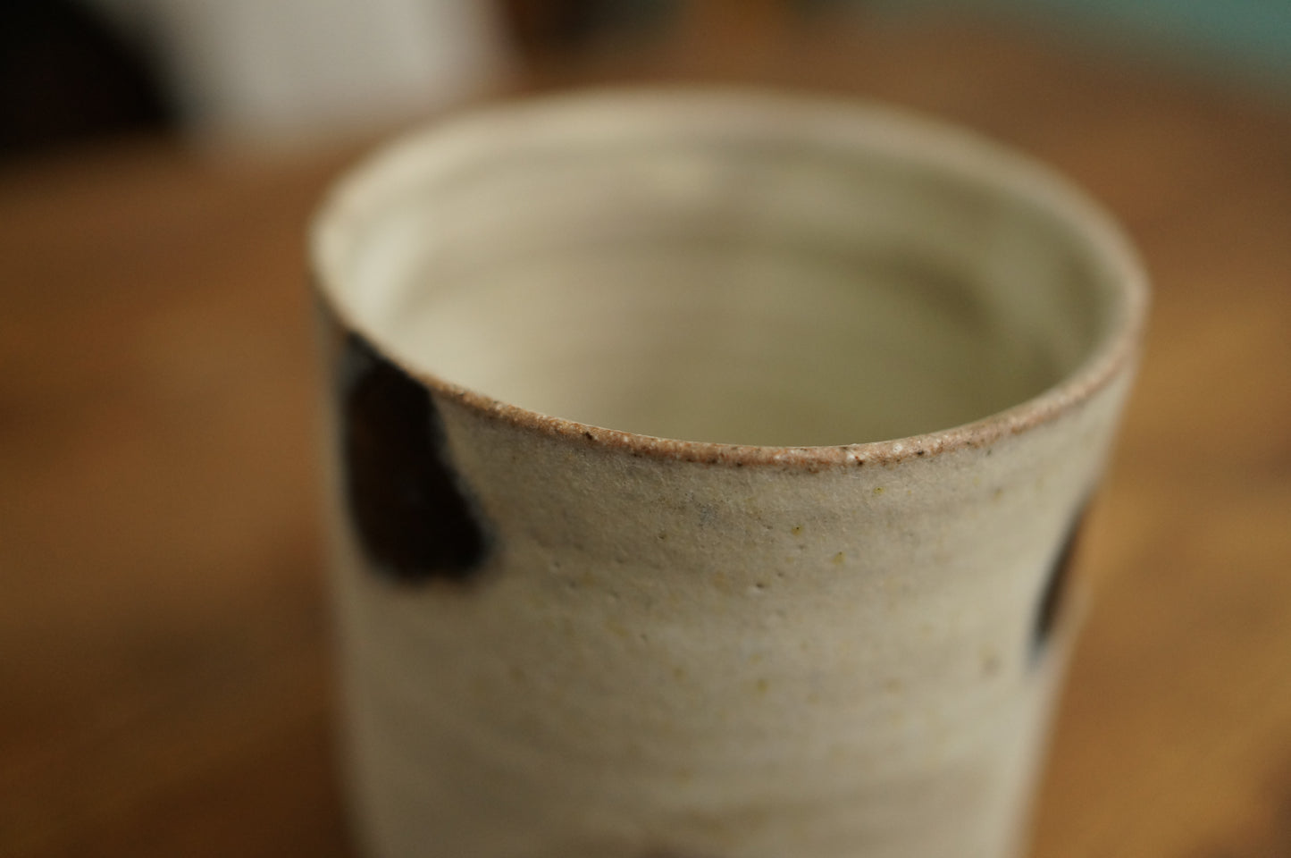 Handbuilt Dog and Cat Cup
