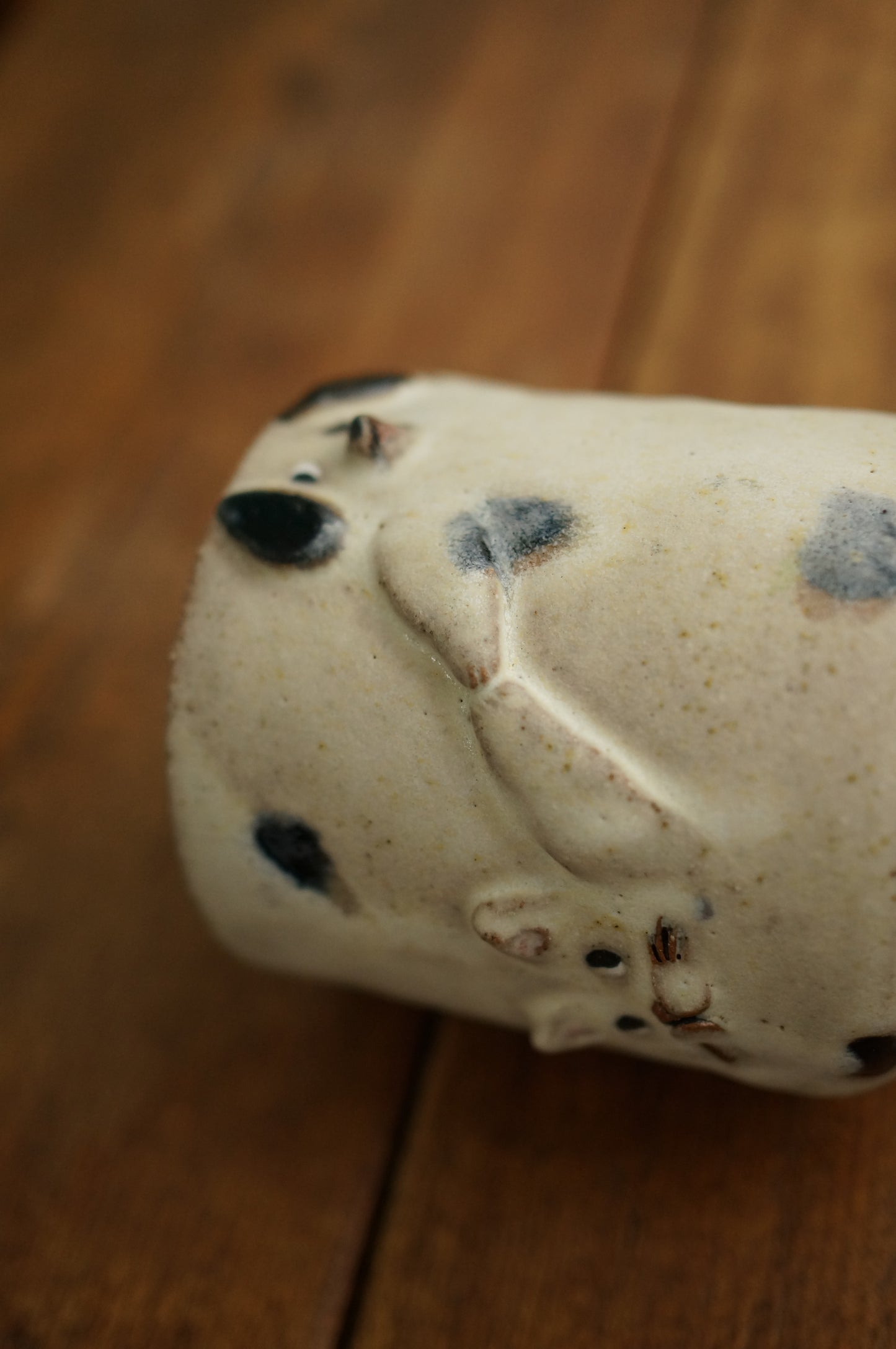 Handbuilt Dog and Cat Cup