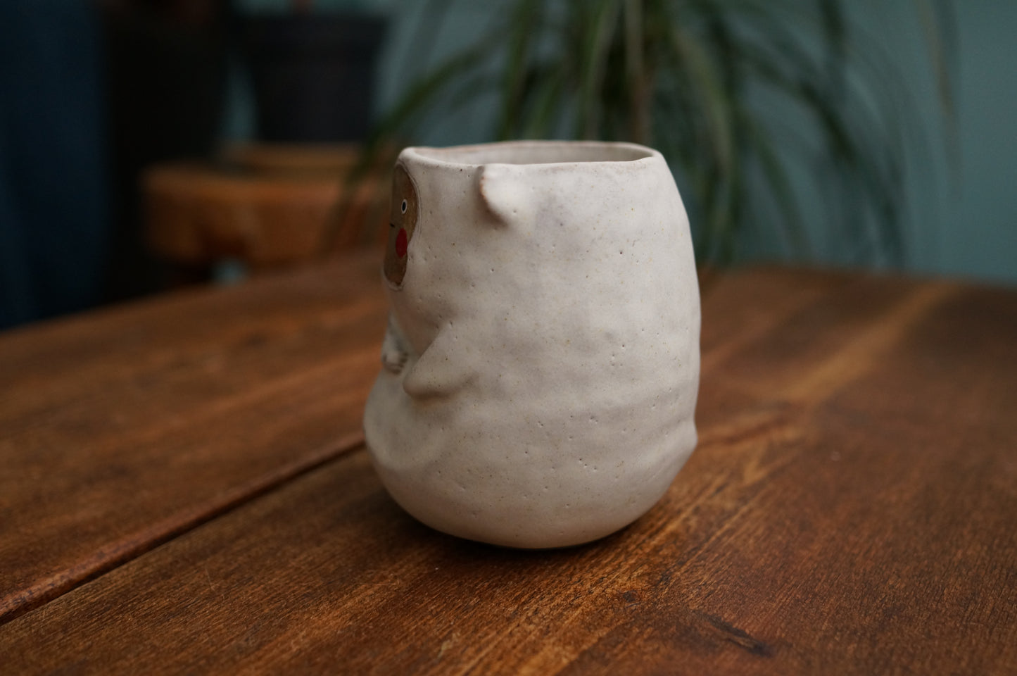 Handbuilt Monkey Cup