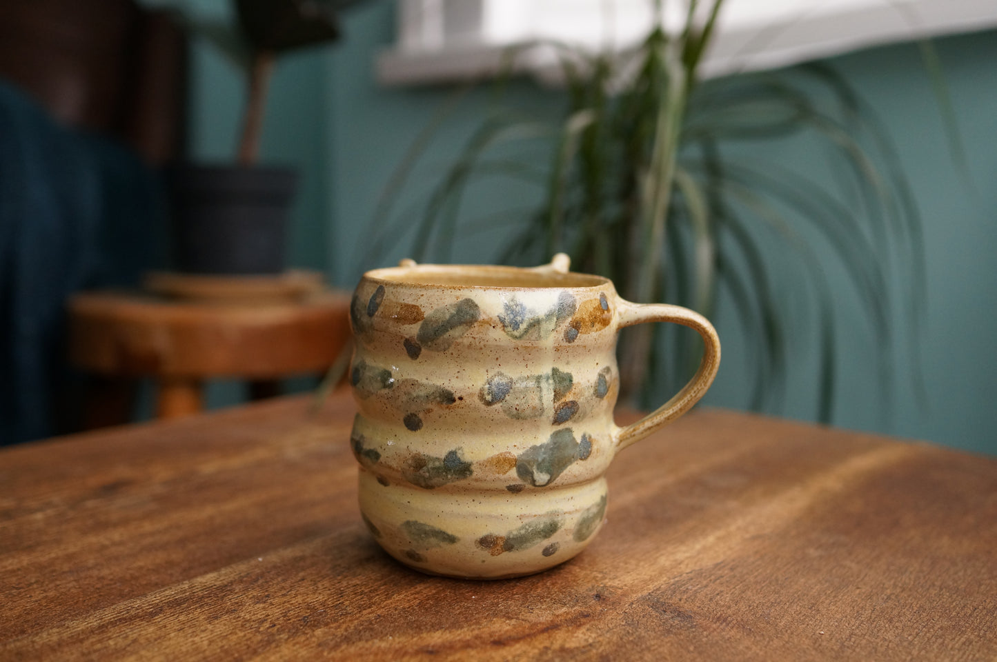 Yellow Caterpillar Mug