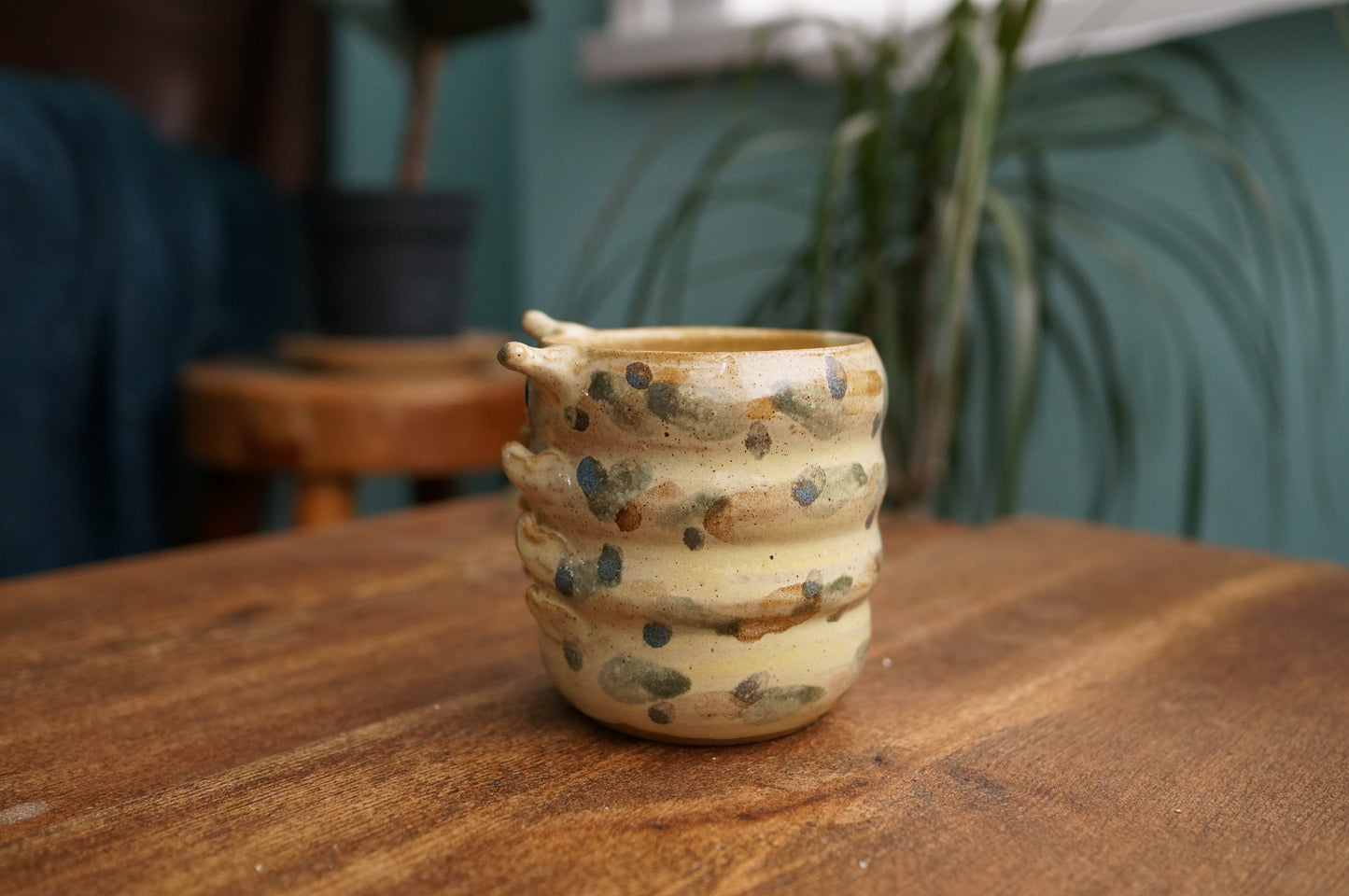 Yellow Caterpillar Mug