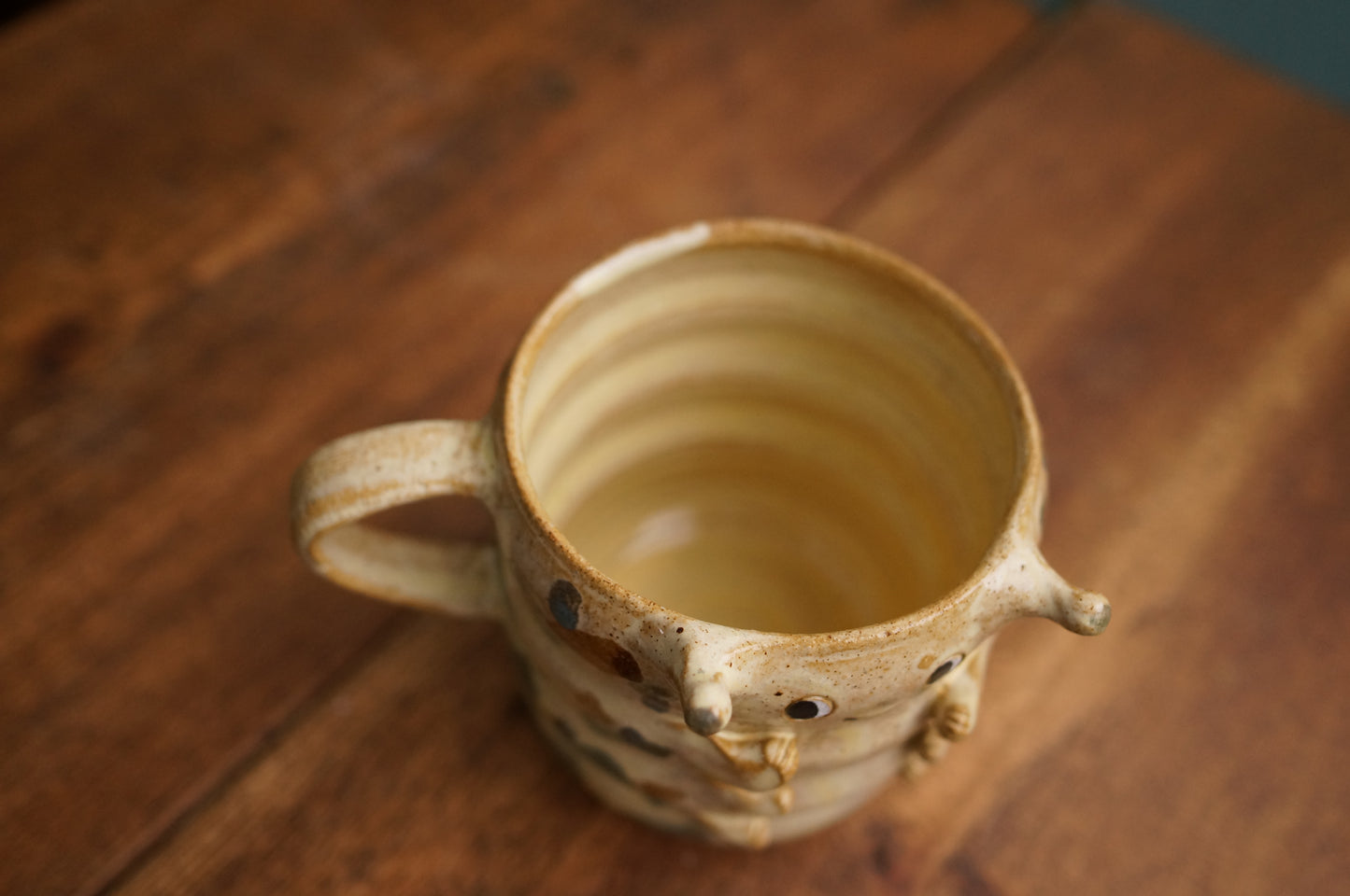 Yellow Caterpillar Mug