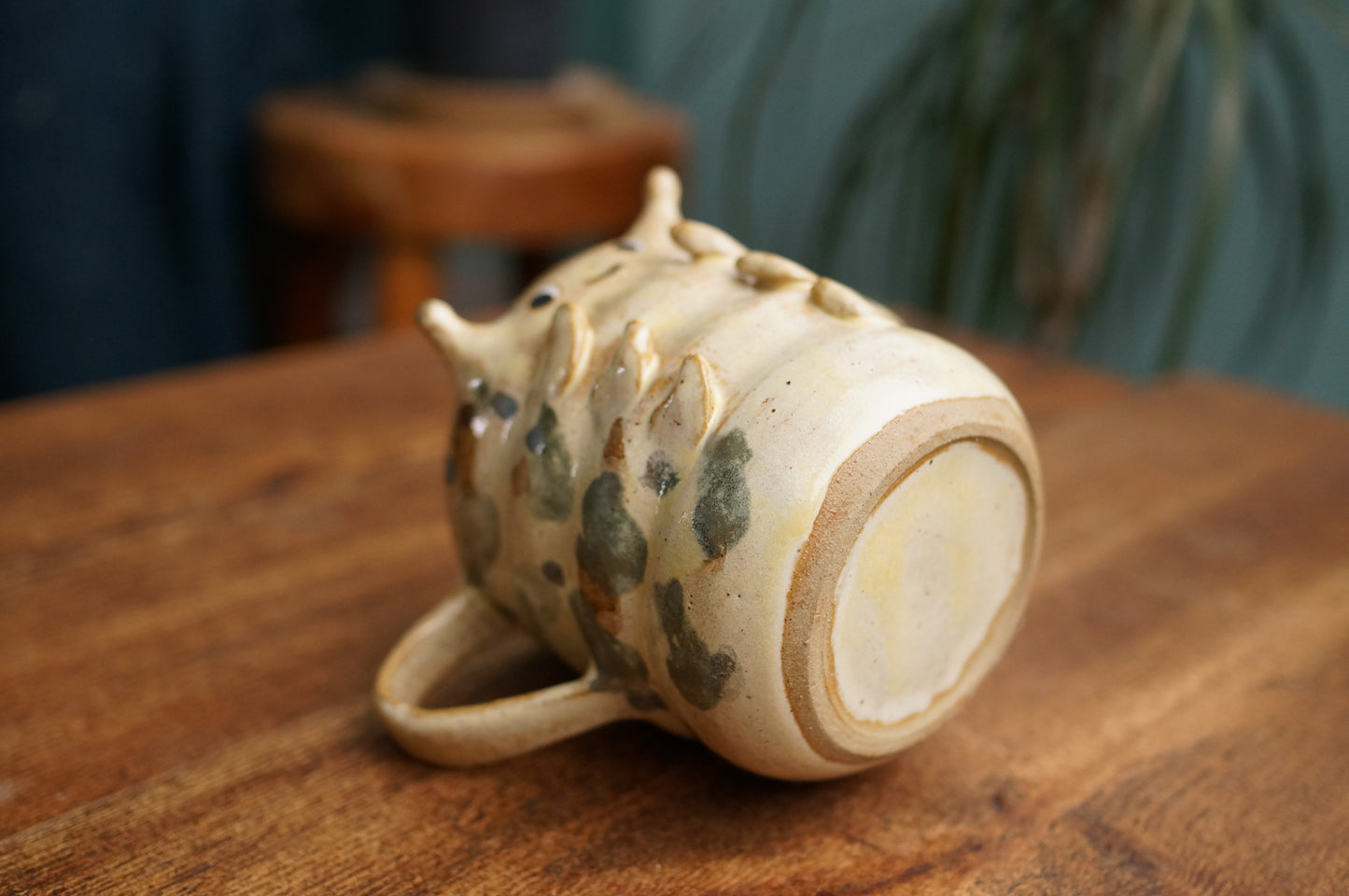 Yellow Caterpillar Mug