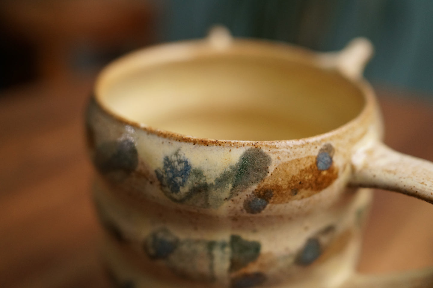 Yellow Caterpillar Mug