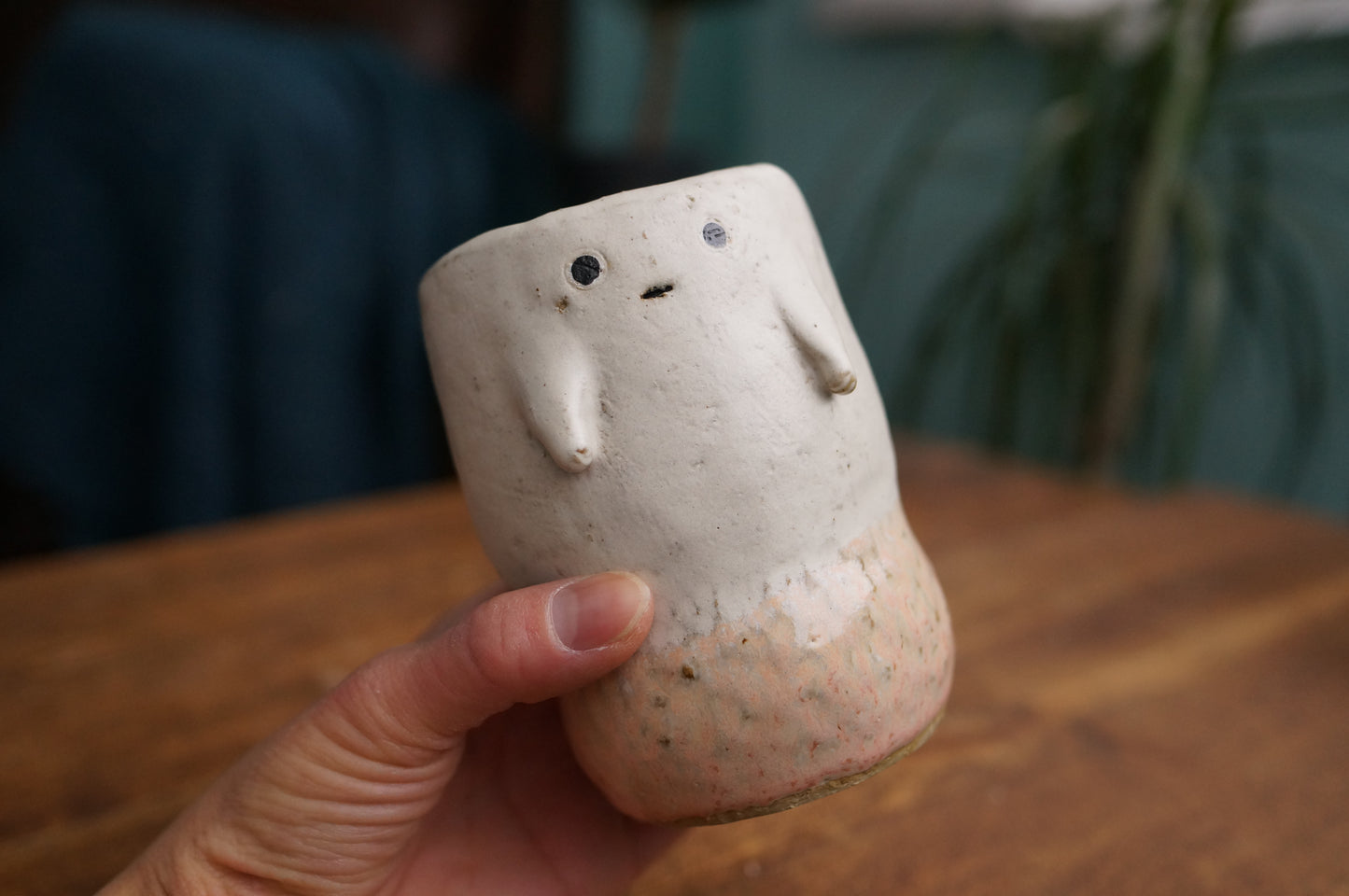 Handbuilt Soul on rock Cup