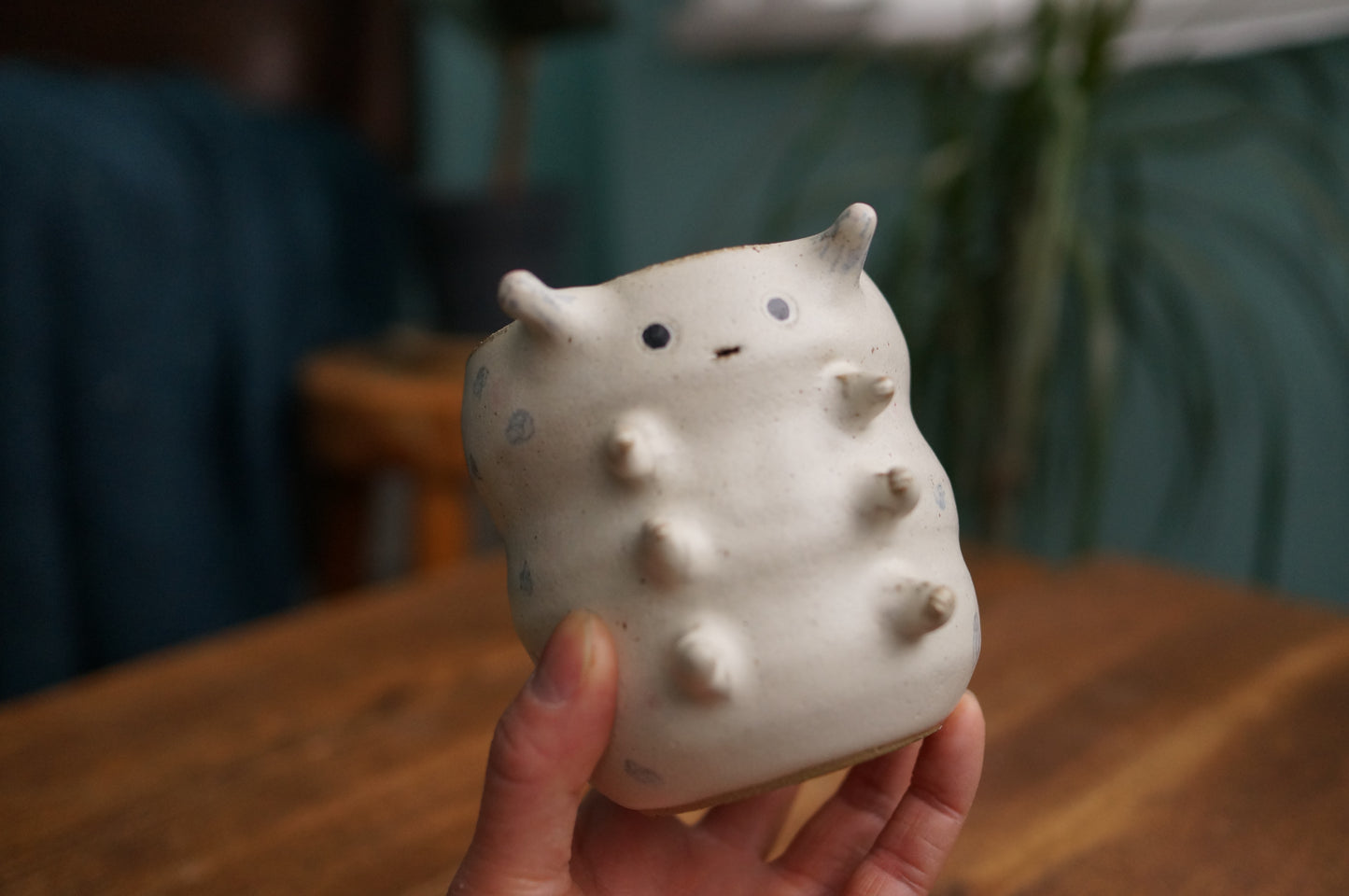 White Caterpillar Mug