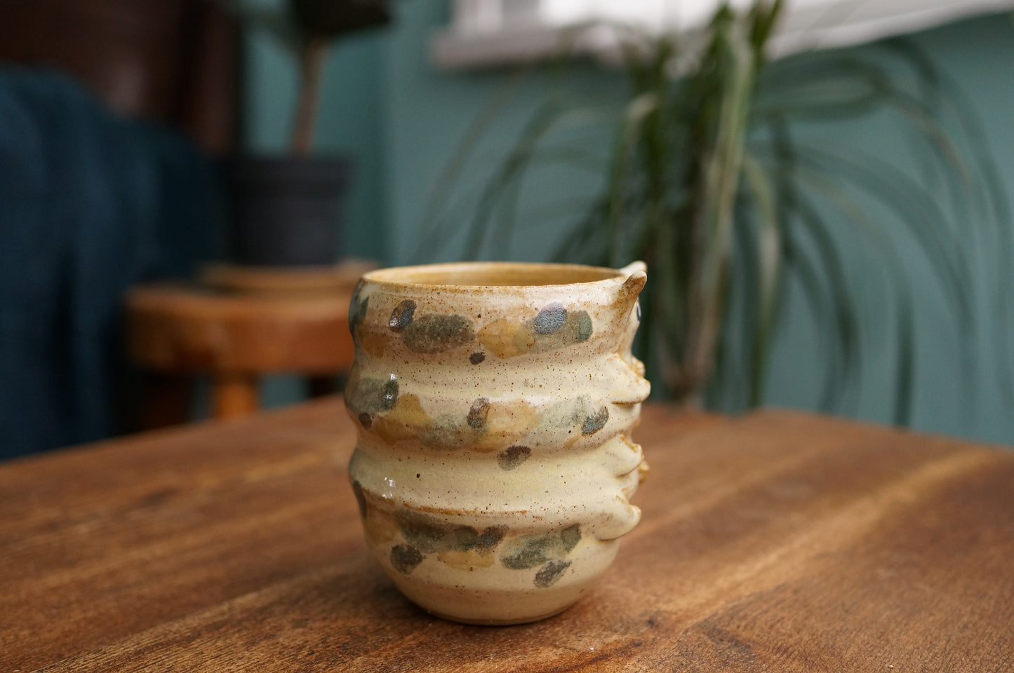 Yellow Caterpillar Mug