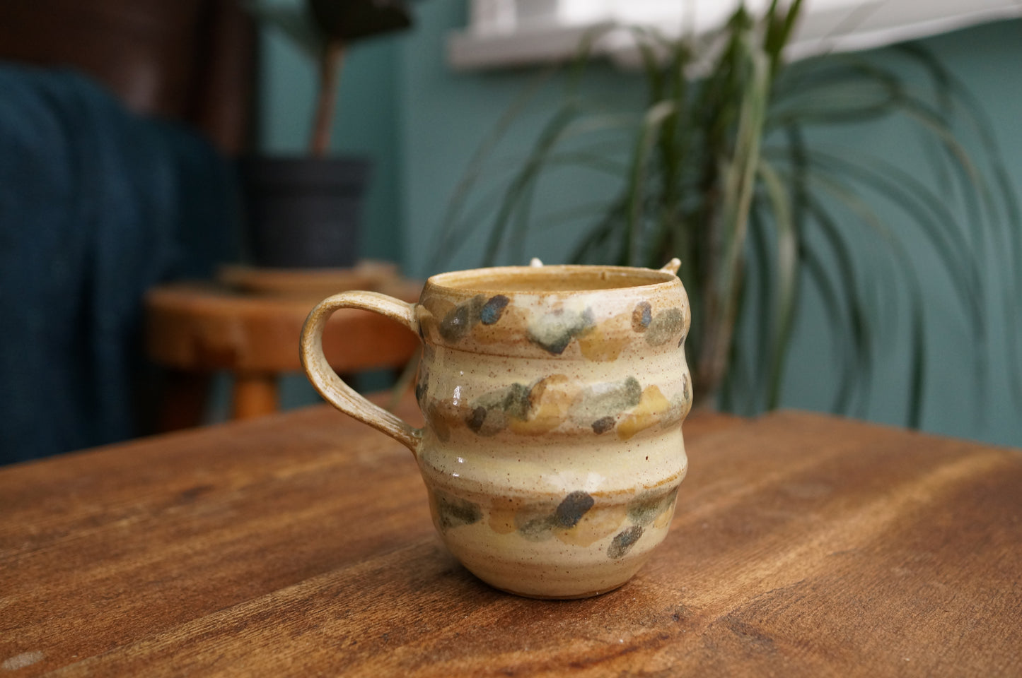 Yellow Caterpillar Mug