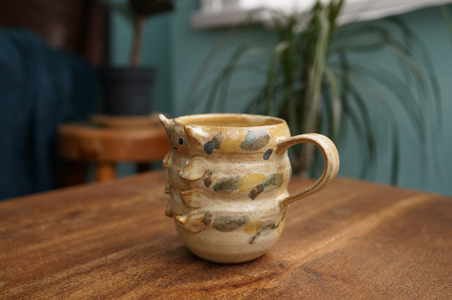Yellow Caterpillar Mug
