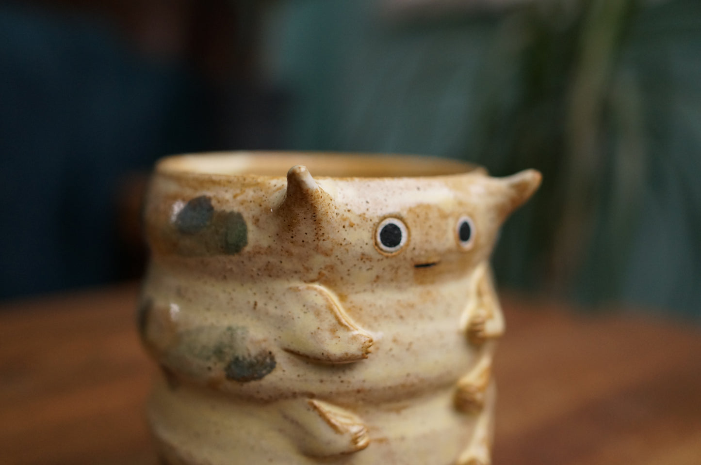 Yellow Caterpillar Mug